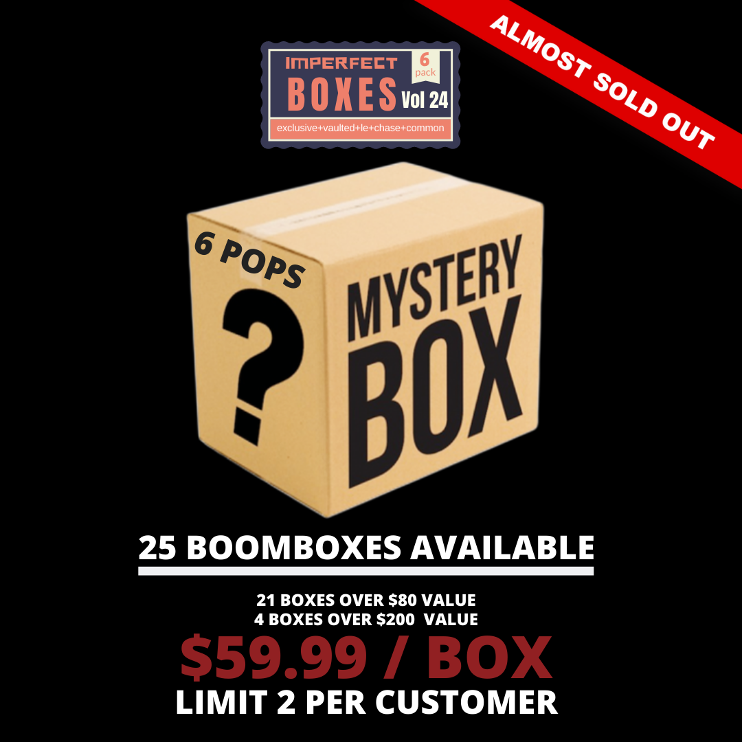 BoomLoot Mystery Surprise Box - Imperfect BoomBox Vol.24 (6-Pack) | Unboxing Fun, Party Favors & Gift Ideas for Teens & Adults