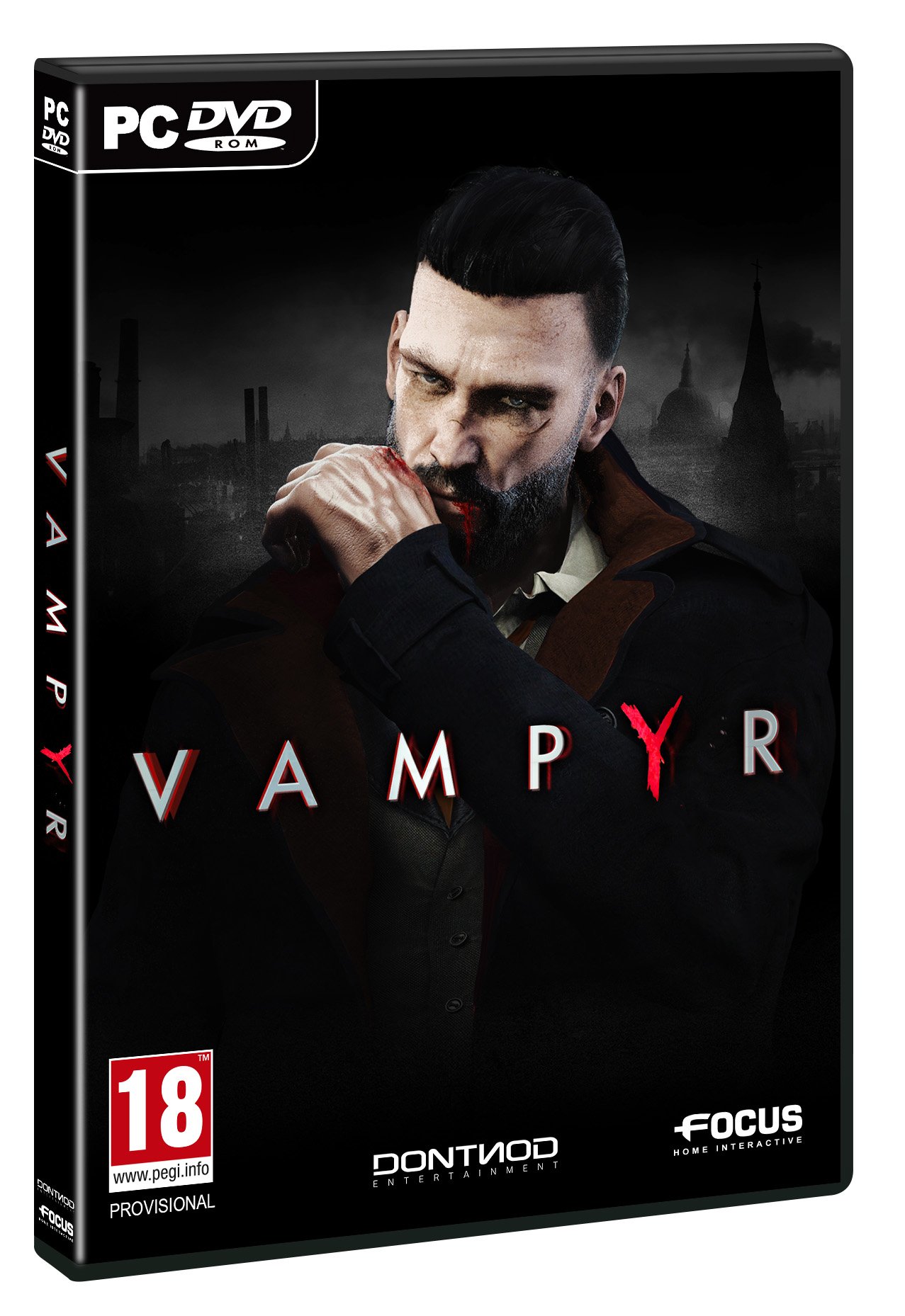 Focus Vampyr - PC Game | Action RPG with Vampire Theme | Perfect for Horror & Adventure Gamers