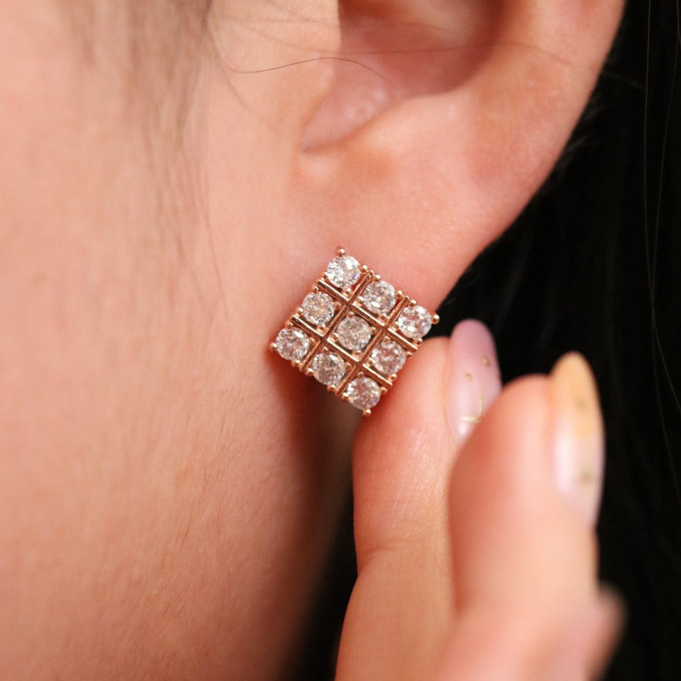 18k rose gold plated