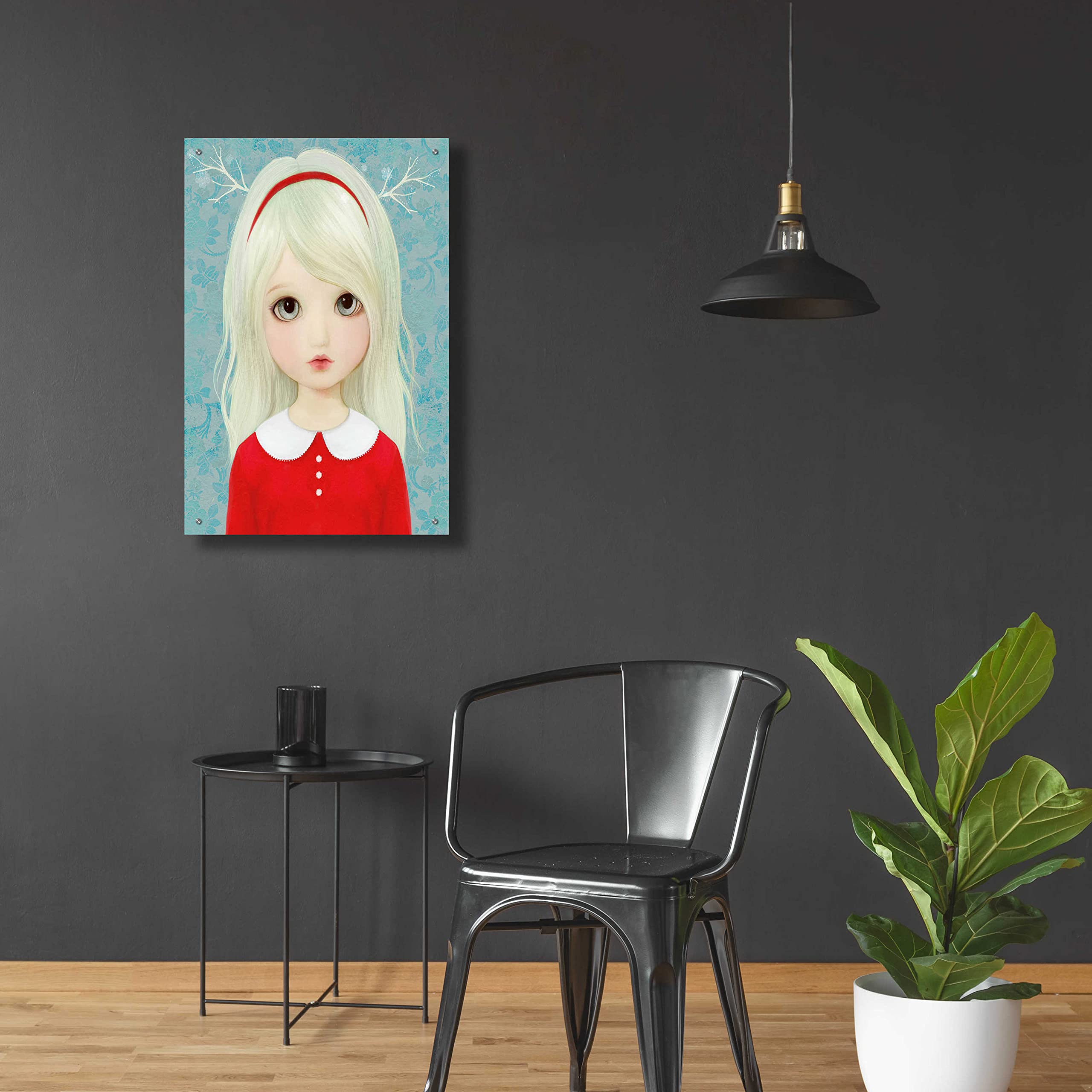 Epic Art 'Sylvie' by Art & Ghosts - Premium Acrylic Glass Wall Decor 24x36 Inches - Modern Home & Office Wall Art for Living Room, Bedroom, or Gallery Display