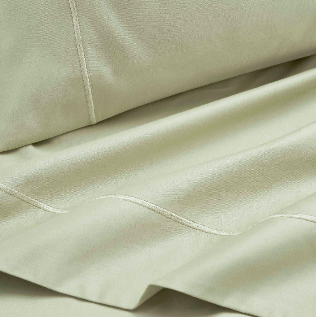 Luxury Egyptian Cotton 1500 Thread Count Embroidered Sheet Set - Queen Size Bedding for Ultimate Comfort & Breathability - Perfect for Master Bedrooms, Guest Rooms & Hotels