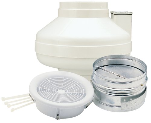 Energy Star Certified Air King AIK14X 100-CFM Inline Exhaust Fan - Perfect for Bathroom, Kitchen & Basement Ventilation