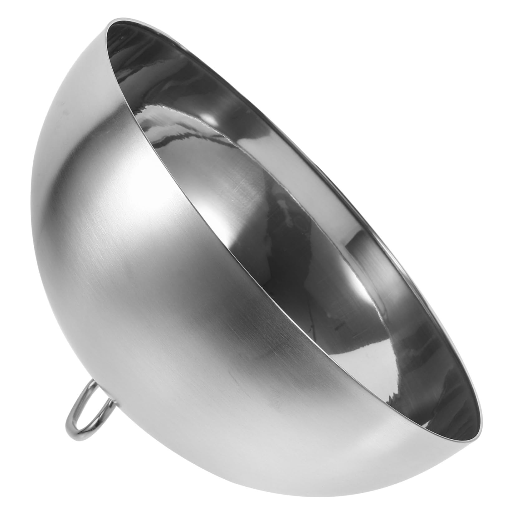HEMOTON 24cm Stainless Steel Steak Cover - Round Basting Dome for Melting Cheese, Steaming Burgers & Food - Perfect for Griddle, Grill & Kitchen Use - Durable Cooking Accessories for BBQ, Restaurants & Home Chefs
