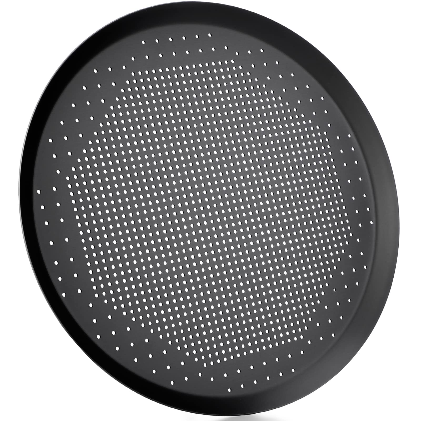 Beasea 14 Inch Perforated Pizza Pan - Heavy Duty Aluminum Alloy Round Pizza Crisper Baking Tray with Holes for Perfect Crust - Ideal for Home, Restaurant & Kitchen Use (Oven, Grill, BBQ)