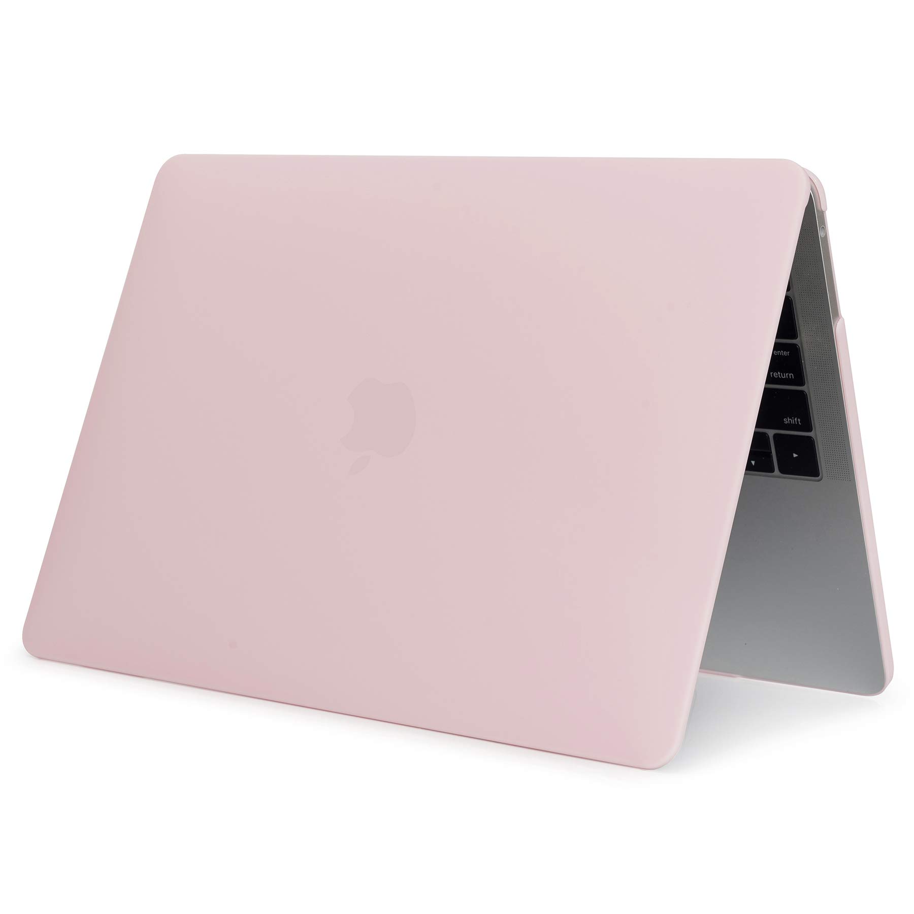 Se7enline Ultra Thin Soft-Touch Hard Shell Protective Case for MacBook Pro 16-inch (A2141, 2021/2020/2019) - Compatible with Retina Display & Touch Bar/Touch ID, Rose Quartz - Perfect for Work, Travel & Home Office Use