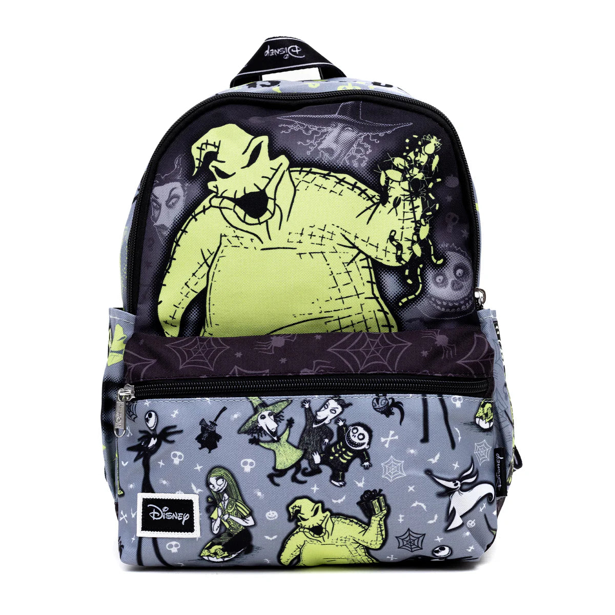 Wonda Pop Oogie Boogie 13-Inch Mini Nylon Backpack for Kids & Adults - Perfect for Halloween Costumes, Disney Trips, and Everyday Use
