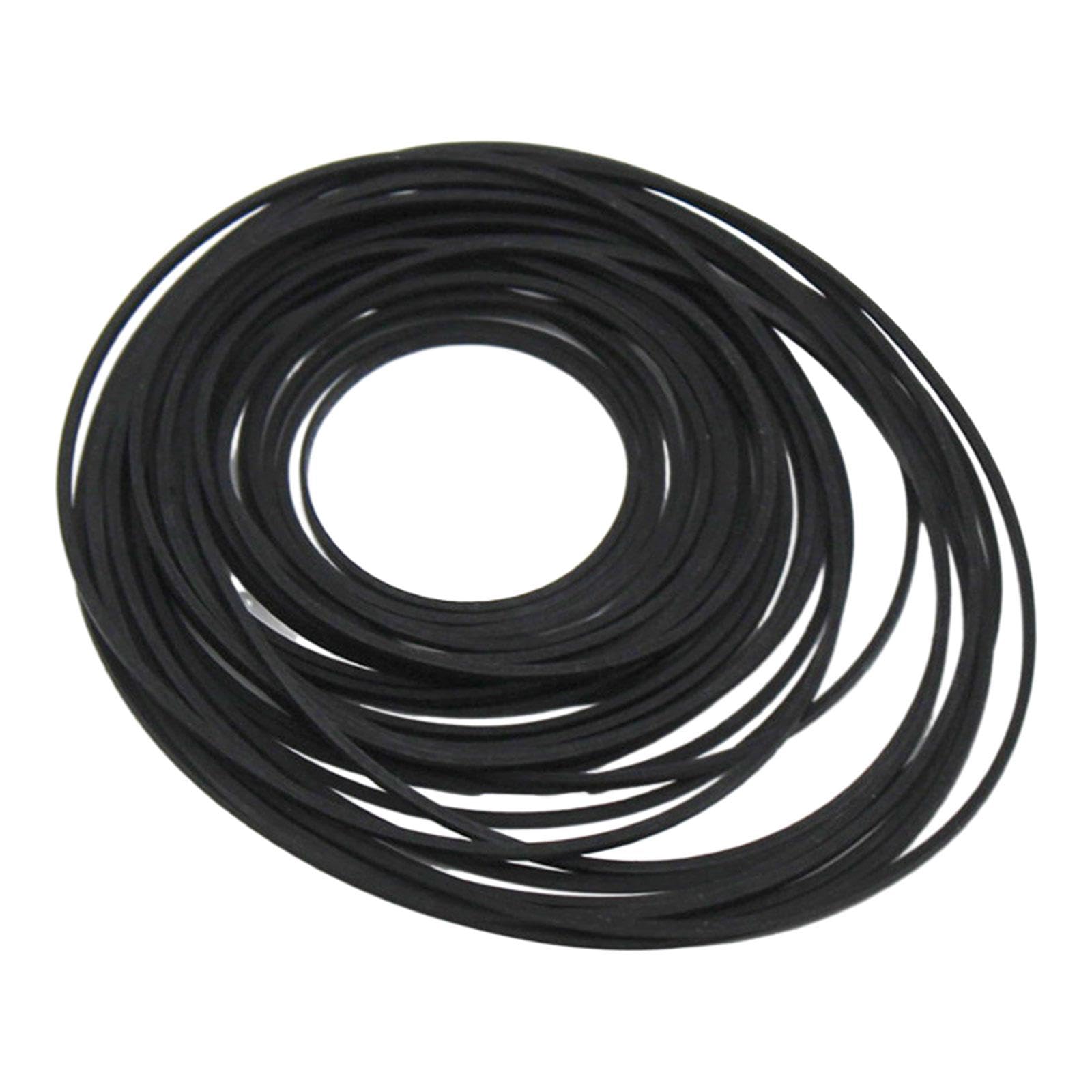 Harayaa Lightweight Robot Drive Belt, 28-Pack Round Rubber Pulley Bands for DIY Robotics, Automation, and 3D Printer Projects – Perfect for Makers, Engineers, and STEM Education