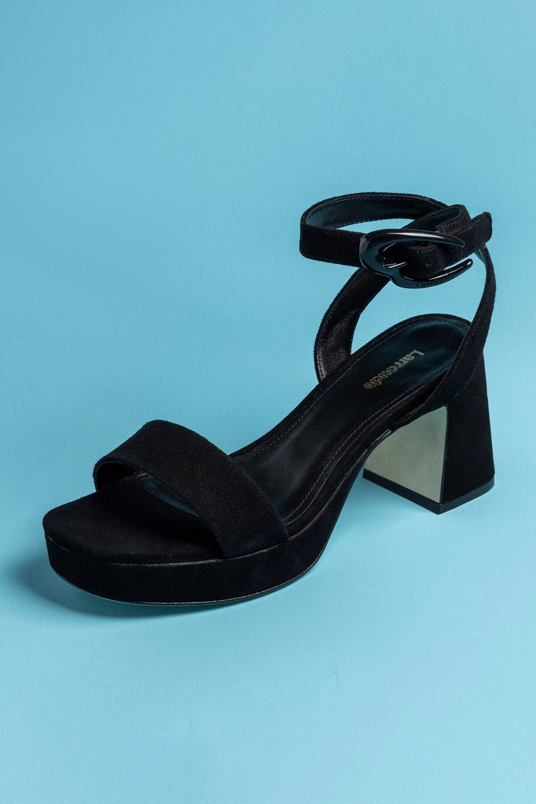 Dolly Verona Low Sandal - Black Suede Women's Casual Shoes for Summer, Walking & Outdoor Activities