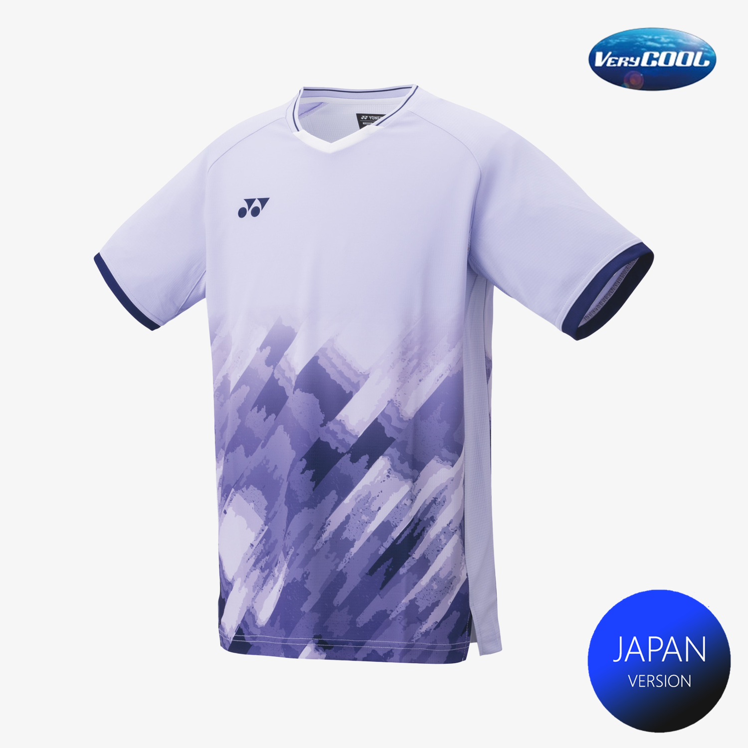 Yonex Men's Tennis Shirt 10581 - Breathable Performance Polo for Sports & Casual Wear (Mist Purple) | Perfect for Tennis Matches, Gym Workouts & Everyday Fashion