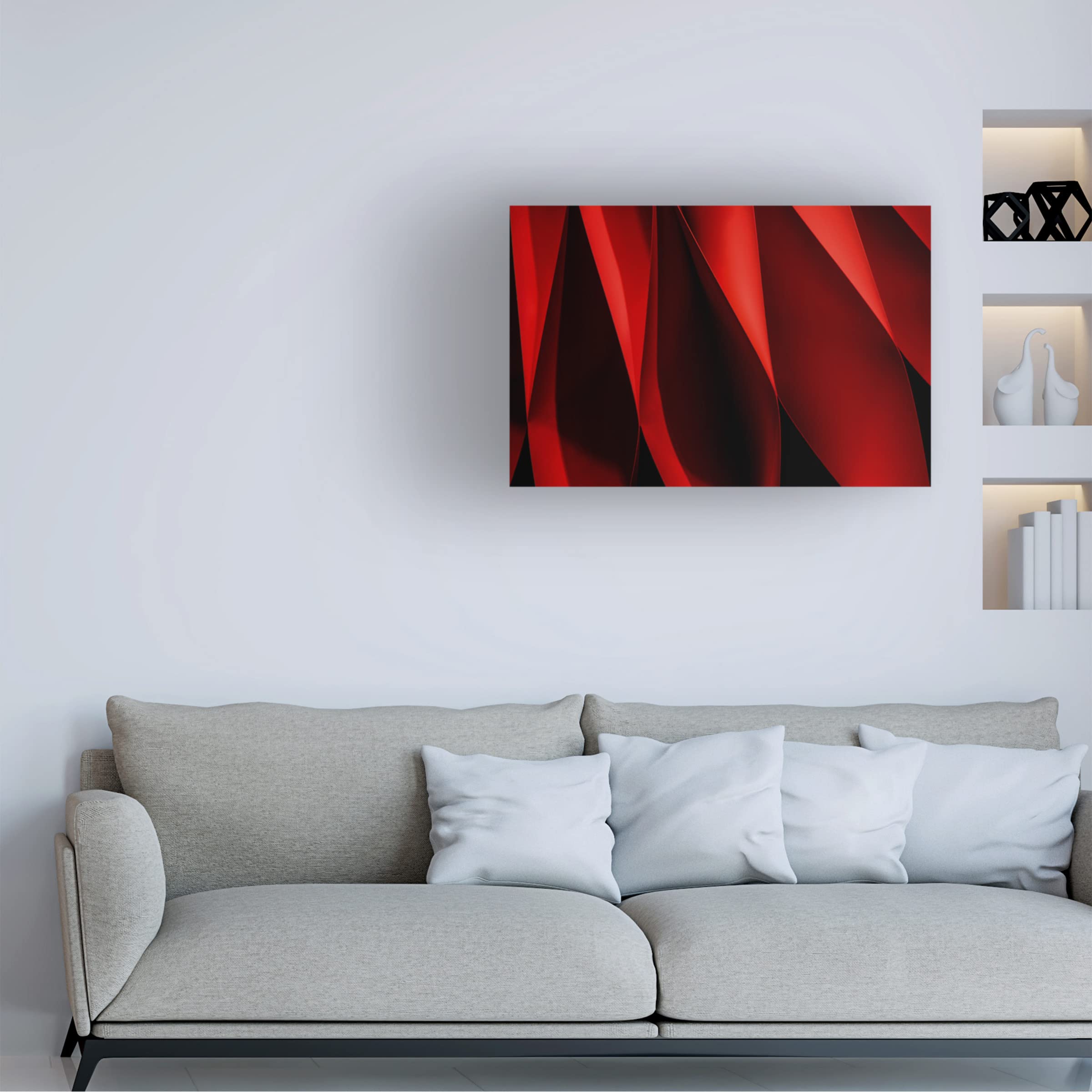 Gilbert Claes 'Foramina' Canvas Wall Art Print - Modern Abstract Painting for Living Room & Office Decor | Trademark Fine Art Collection