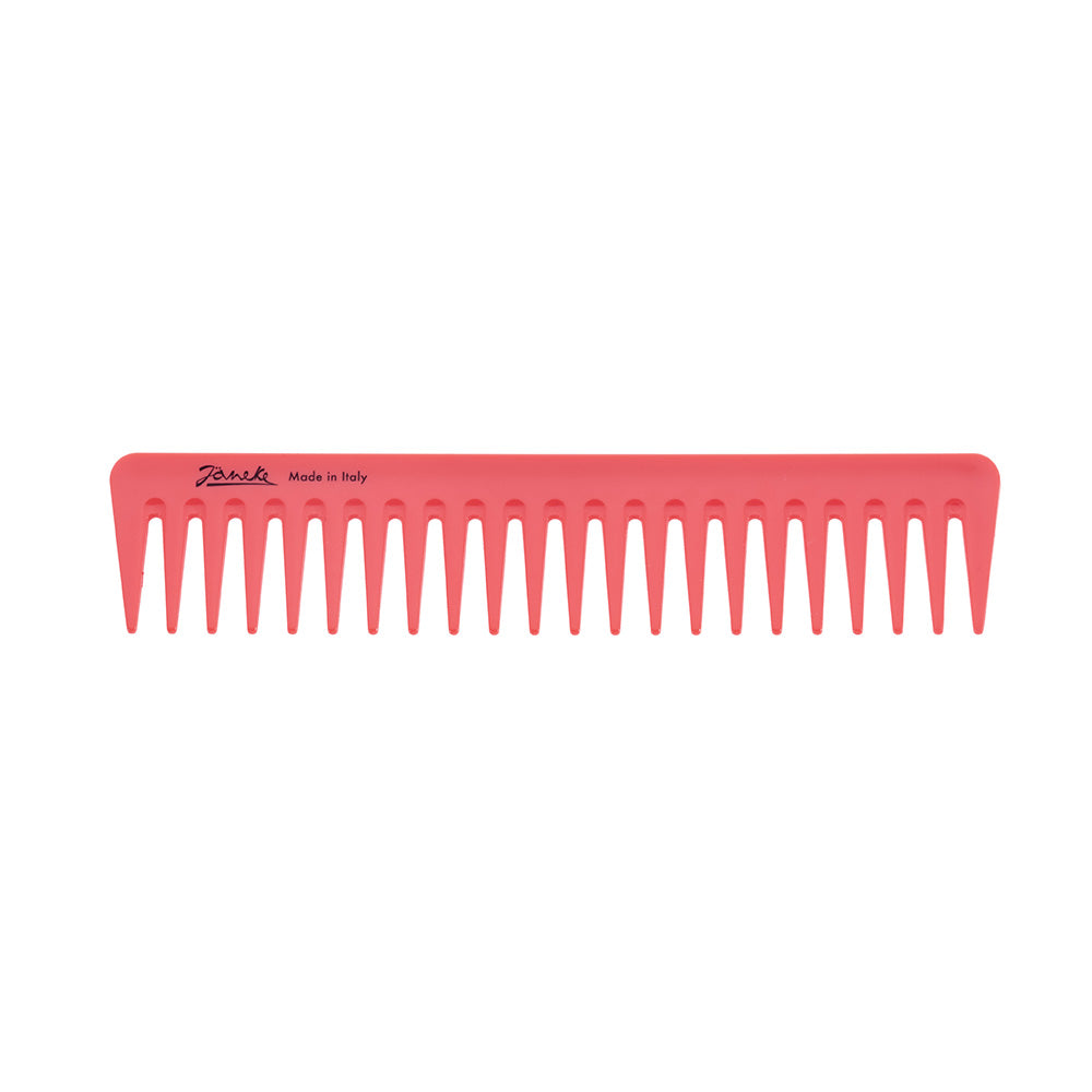 Janeke Supercomb (The Original) - Professional Hair Styling Comb for Gel Application, Smoothing & Detangling - Perfect for Salon, Home Use & Travel