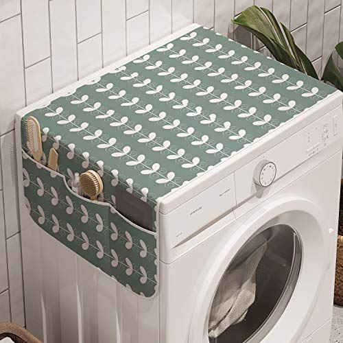Pale Sage Green White