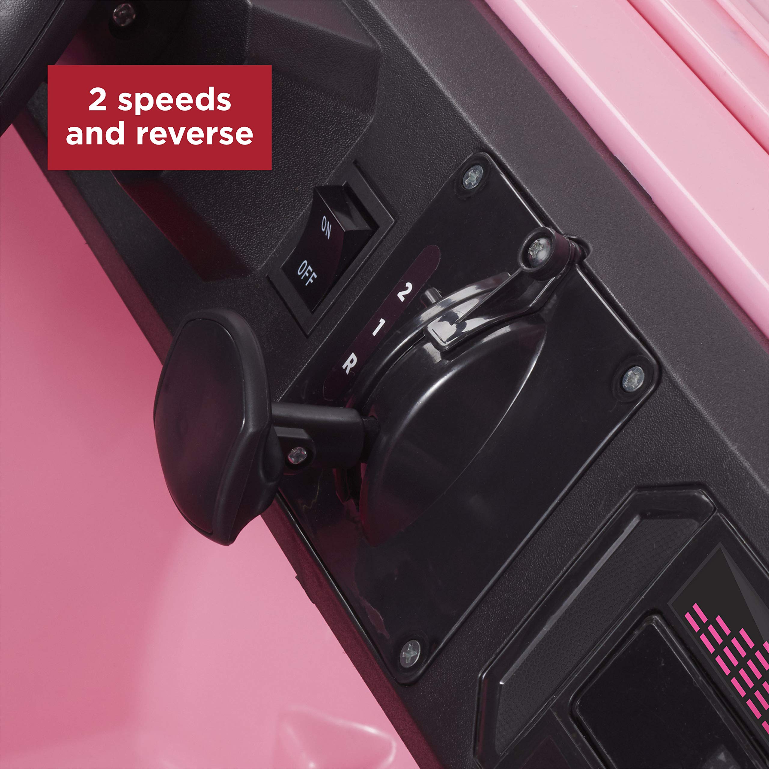 Radio Flyer Oasis Car - Pink Battery Powered Ride On Toy for Kids Ages 3+ | Outdoor Electric Vehicle for Toddlers | Perfect for Backyard Play, Park Adventures & Neighborhood Cruising