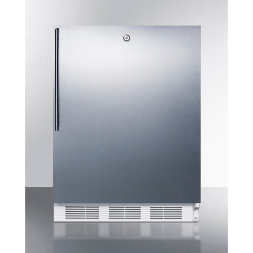 Accucold 24-Inch Wide Built-In All Refrigerator - ADA Compliant, Energy Efficient, FF7LWBISSHVADA - Perfect for Small Kitchens, Offices, and ADA-Compliant Spaces