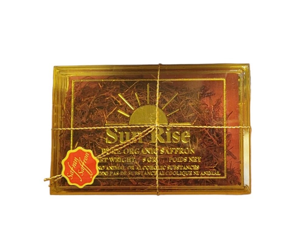 Premium Organic Saffron Threads - 100% Pure Turkish Spice (5g) | Perfect for Paella, Tea & Gourmet Cooking