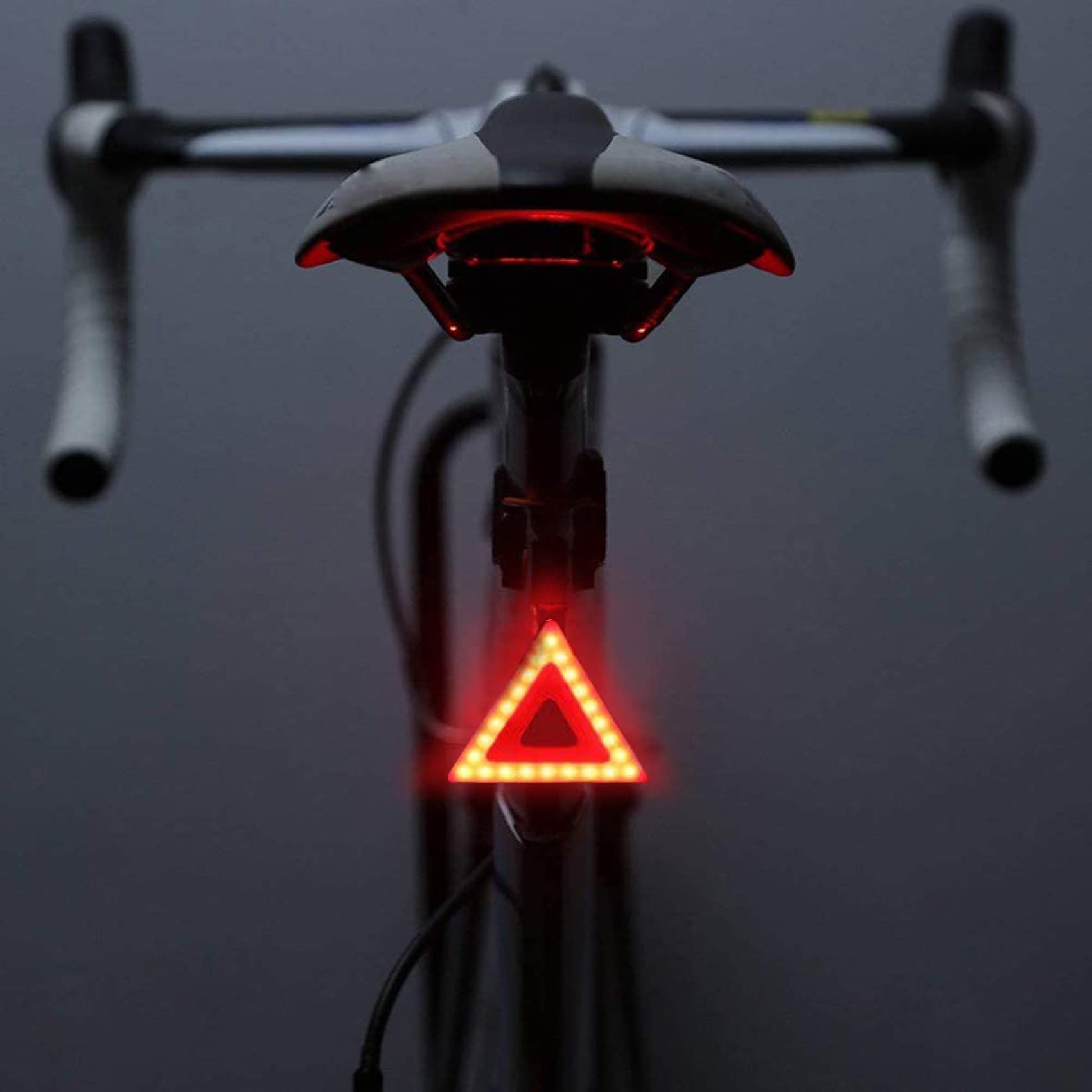 AaiLucky USB Rechargeable Bike Tail Light - Ultra Bright LED Bicycle Rear Light with 5 Light Modes, Waterproof Cycling Safety Light for Men Women Kids - Perfect for Night Riding, Commuting & Outdoor Adventures