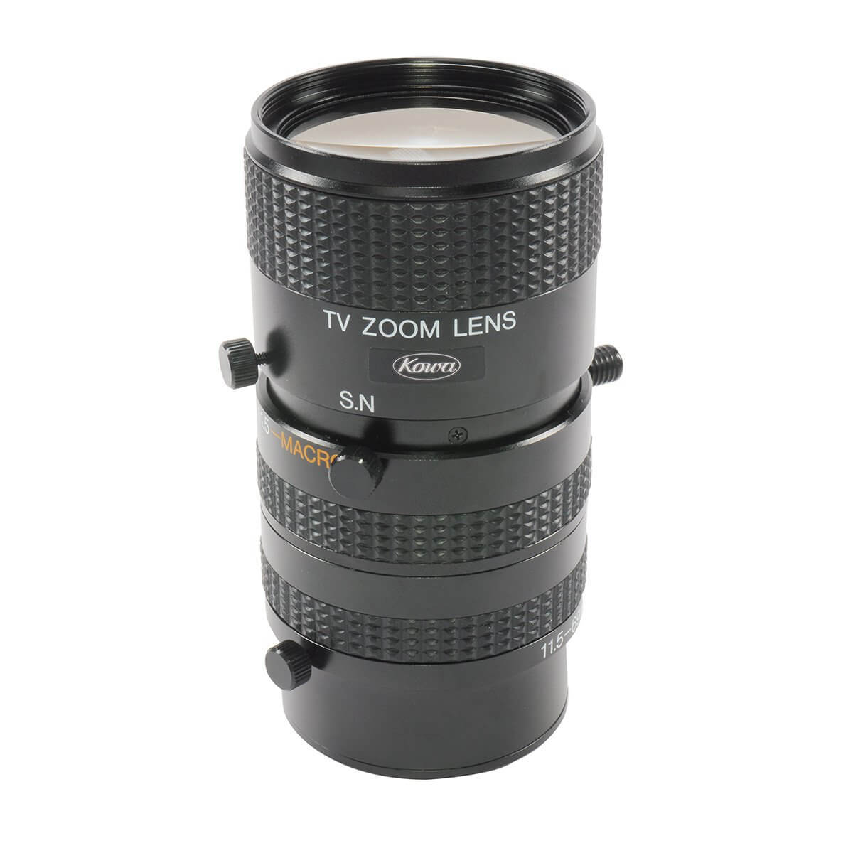 LMZ69M 2/3 11.5 69mm F1.4 C Mount Macro Zoom Lens for CCTV, DSLR & Mirrorless Cameras - Perfect for Surveillance, Close-Up Photography & Videography
