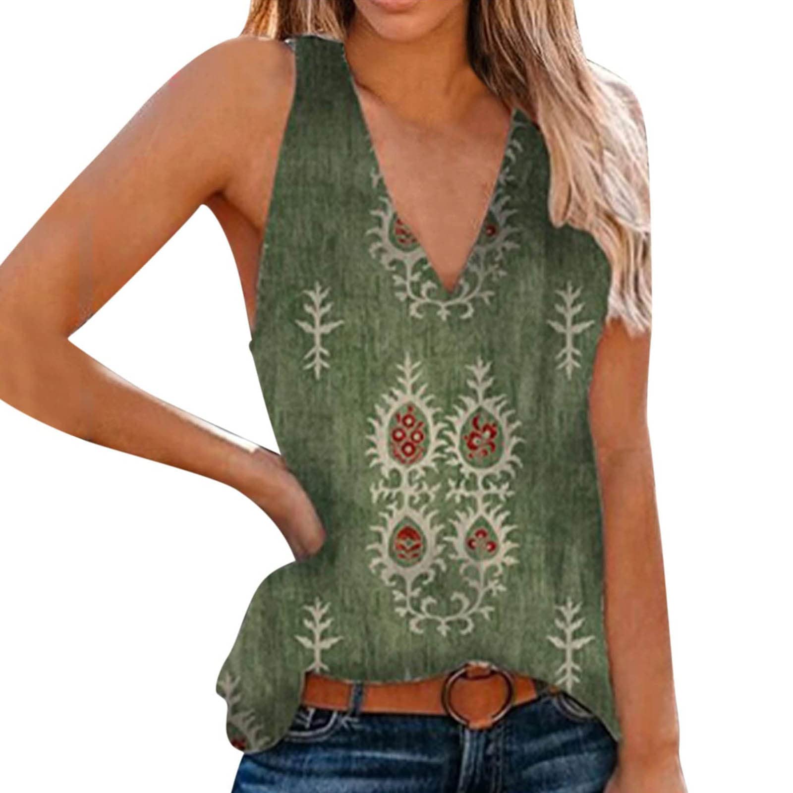 Women's Workout Tank Tops - Flowy V-Neck Spaghetti Strap Sleeveless Camisoles for Yoga, Running & Summer Casual Wear | Sexy Tunic Tops for Gym & Beach