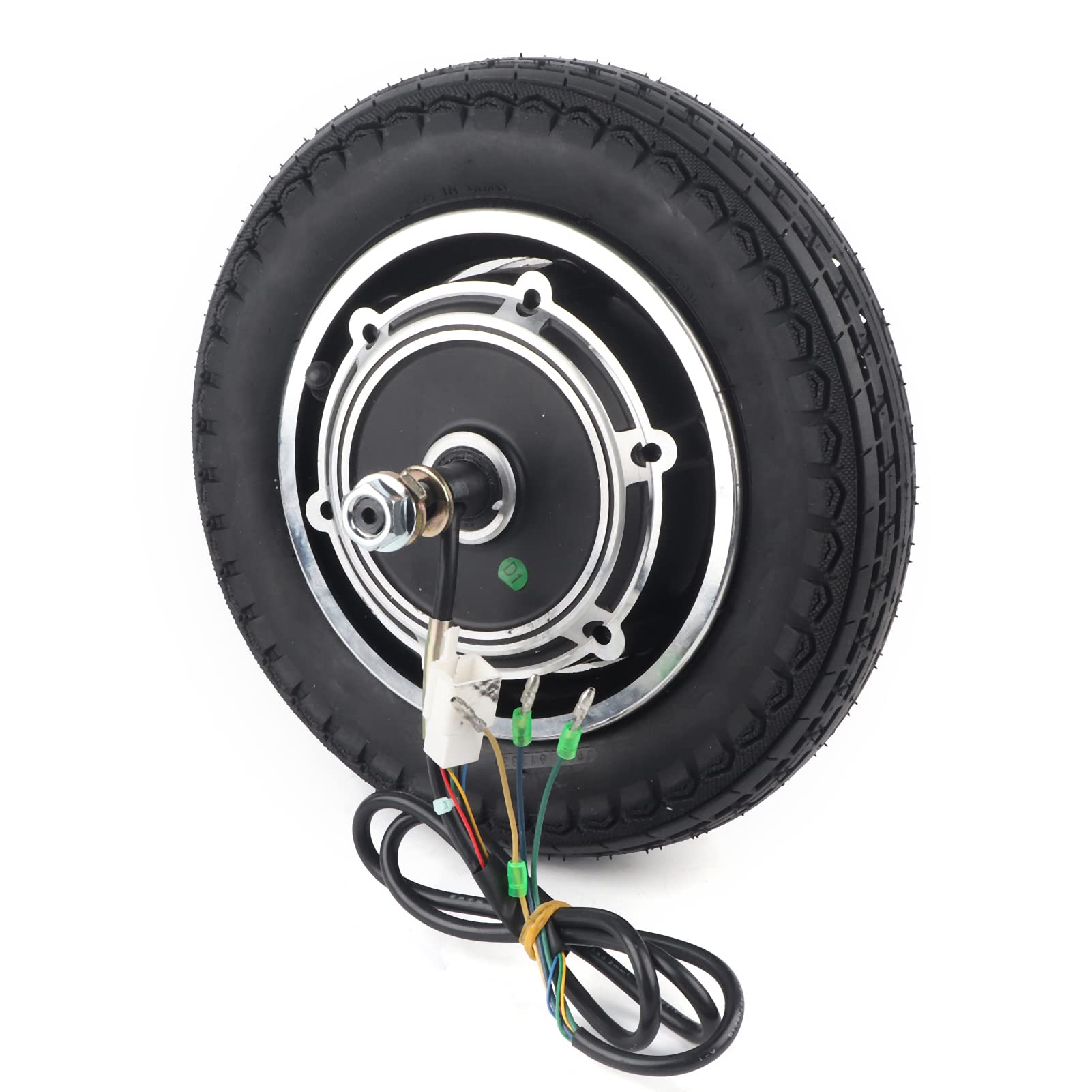 HERCHR 10 Inch Scooter Wheels - 24V 350W Electric Scooter Tire Replacement - Durable Alloy Wheel for Electric Vehicles - Perfect for Commuting & Urban Transportation
