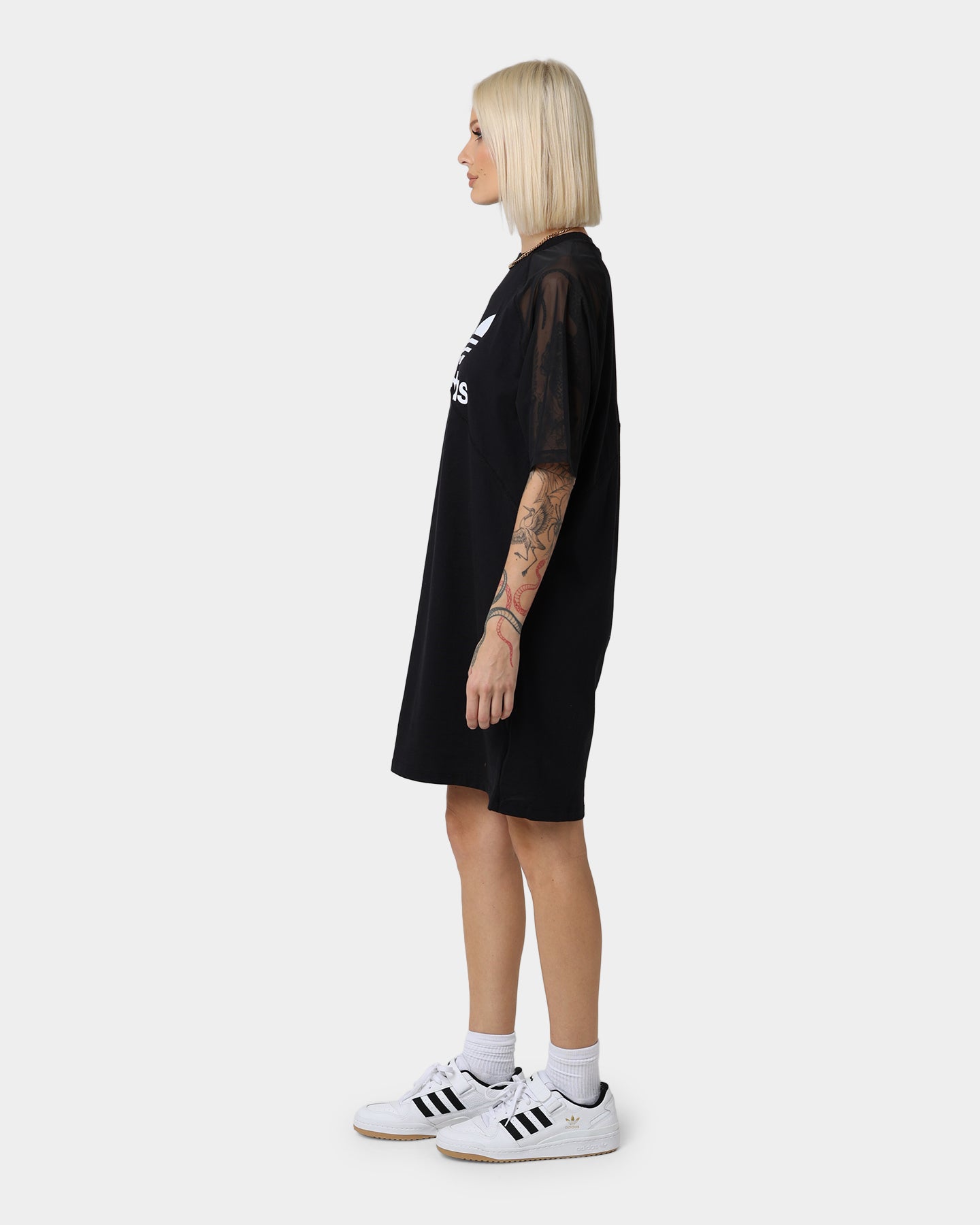 Adidas Women's T-Shirt Dress - Black | Casual Summer Dress for Women | Perfect for Workout, Running, and Everyday Wear