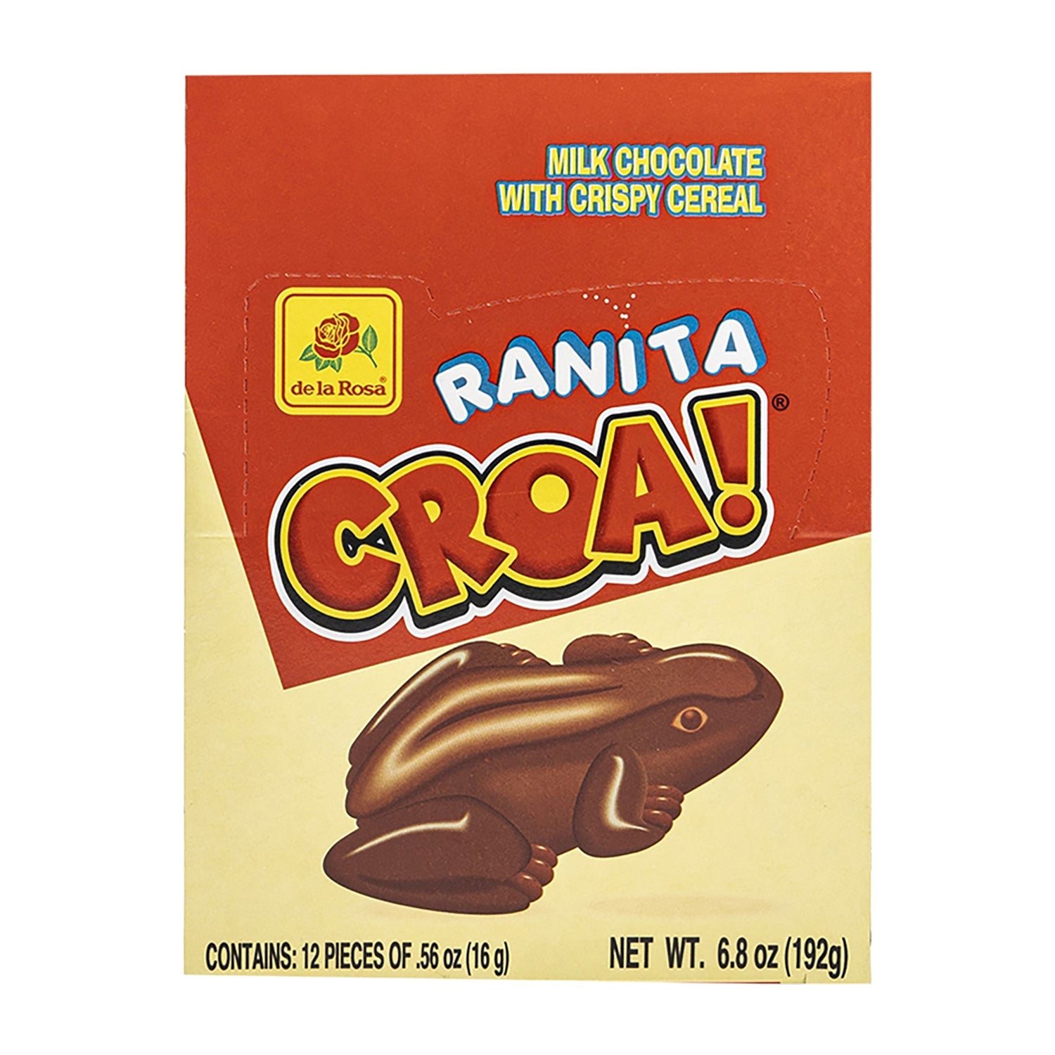 De La Rosa Ranita Croa Candy | 12 Count Box | Mexican Tamarind Candy | Sweet & Sour Treat for Kids & Adults | Perfect for Parties, Snacks & Gifts