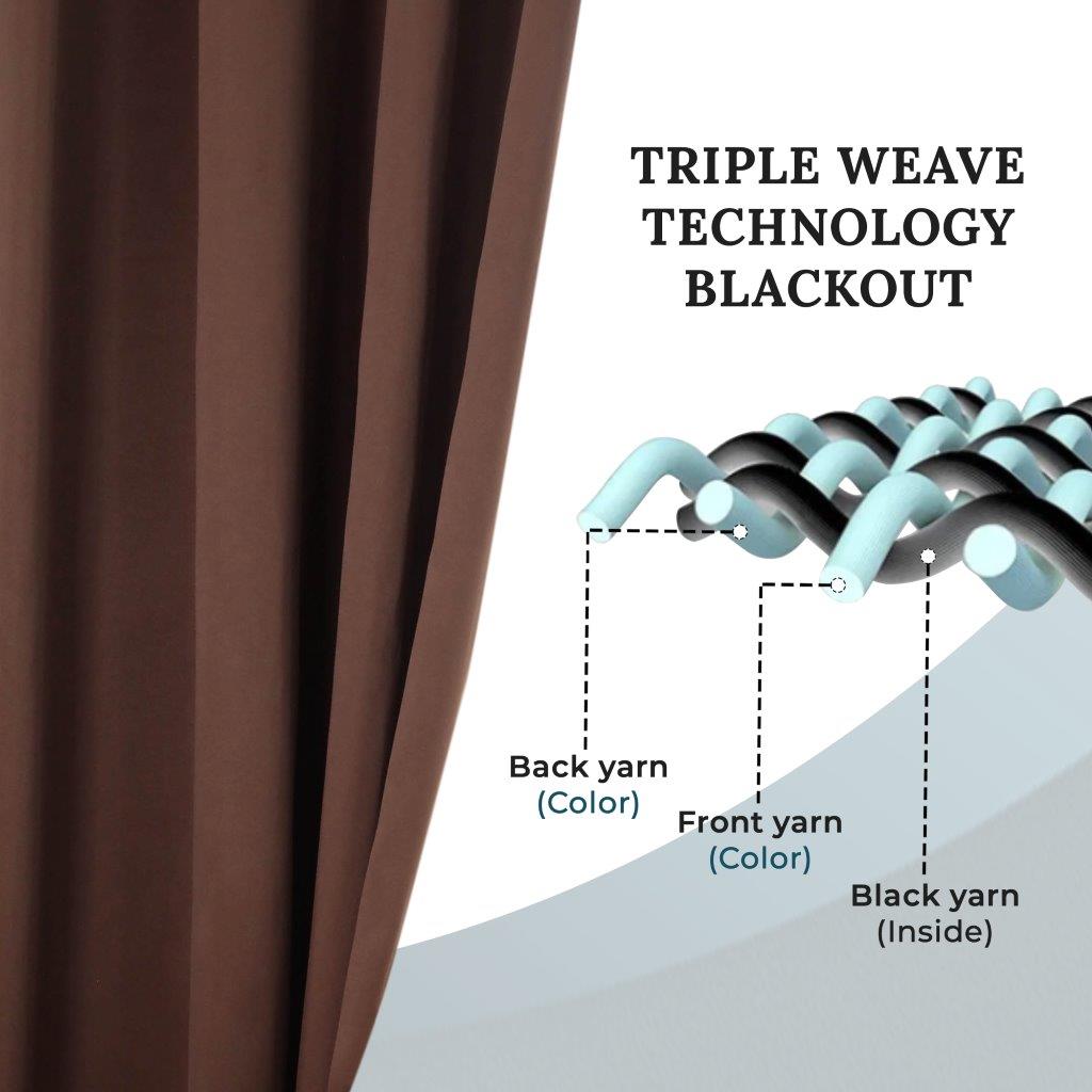 Blackout Curtains with Grommet Top - Solid Classic Modern Window Treatment for Bedroom & Living Room - Noise Reducing & Energy Saving