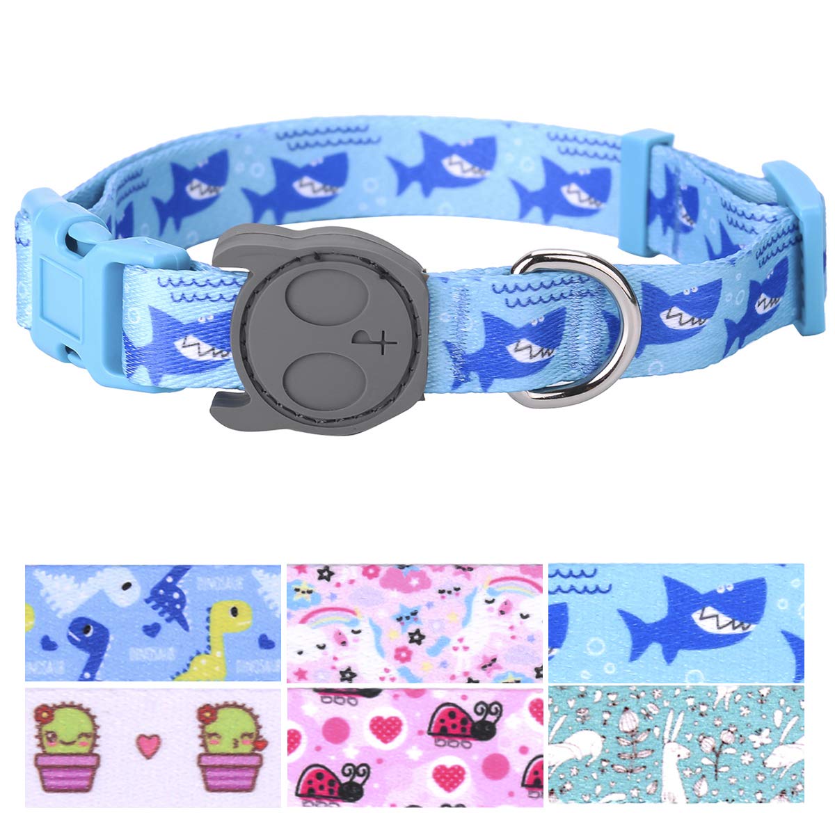 PetANTastic Adjustable Dog Collar - Durable Soft & Heavy Duty with Cute Cartoon Design for Puppies, Adults - Perfect for Indoor & Outdoor Use, Walks, Training, and Daily Comfort