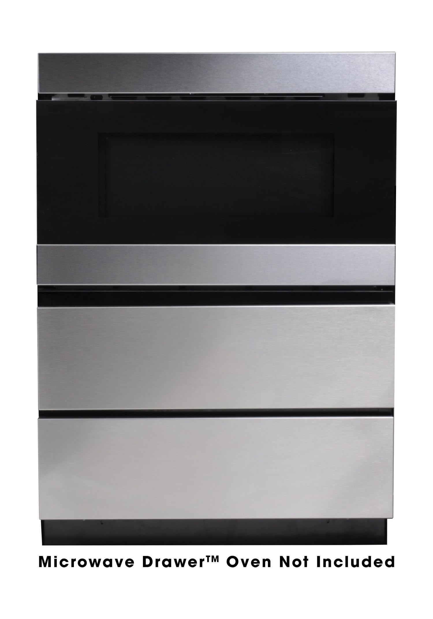 Sharp SKMD24U0ES 24-Inch Stainless Steel Under Counter Microwave Drawer Oven - Built-in Kitchen Appliance for Modern Homes, Perfect for Small Spaces & Apartment Living