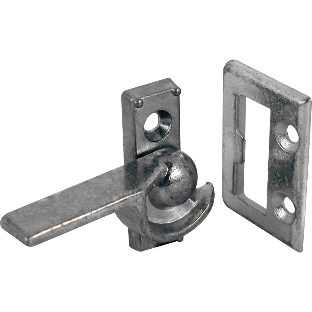 Prime-Line F 2511 Zinc Die Cast Right-Hand Sliding Window Cam Latch (2-Pack) - Secure & Durable Window Lock for Home, Office & RV Use