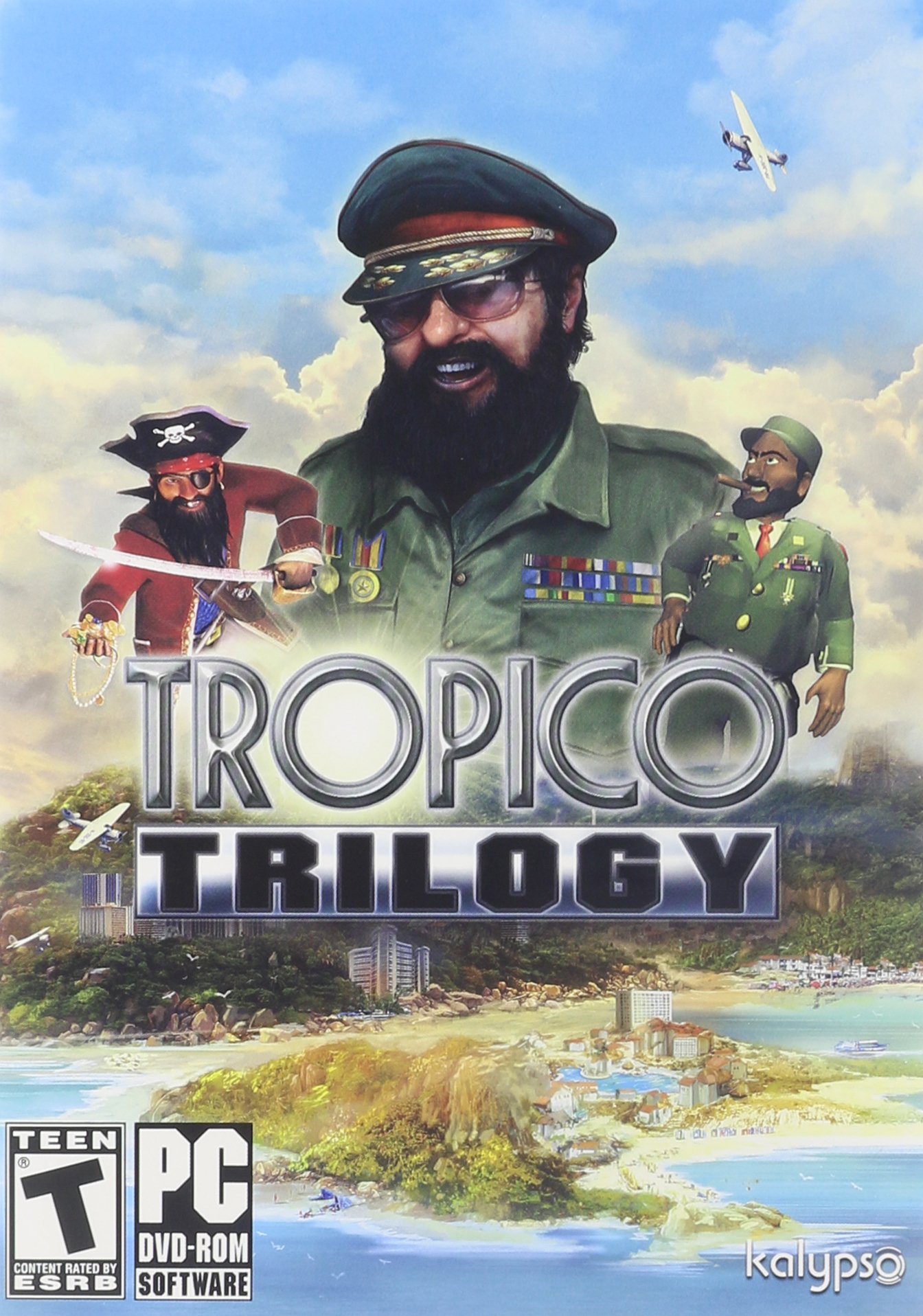 Tropico Trilogy - PC Game | Strategy Simulation & City Building Bundle | Perfect for Fans of Political Satire & Management Games