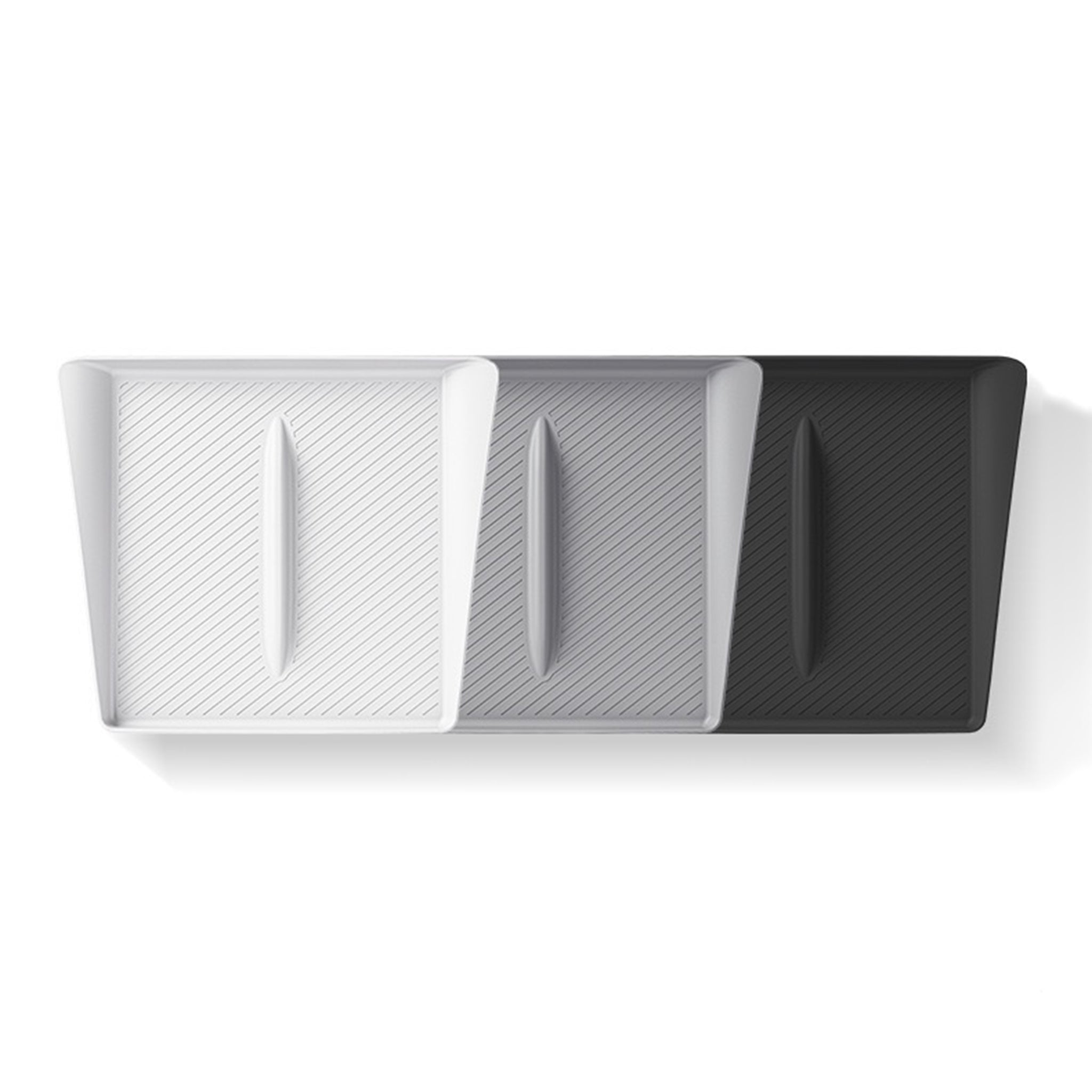 Premium Silicone Anti-Slip Dock Liners for Tesla Model 3 & Model Y (2025+) - Non-Slip Charging Pad Protector & Phone Holder for Safe Driving & Organized Car Interior