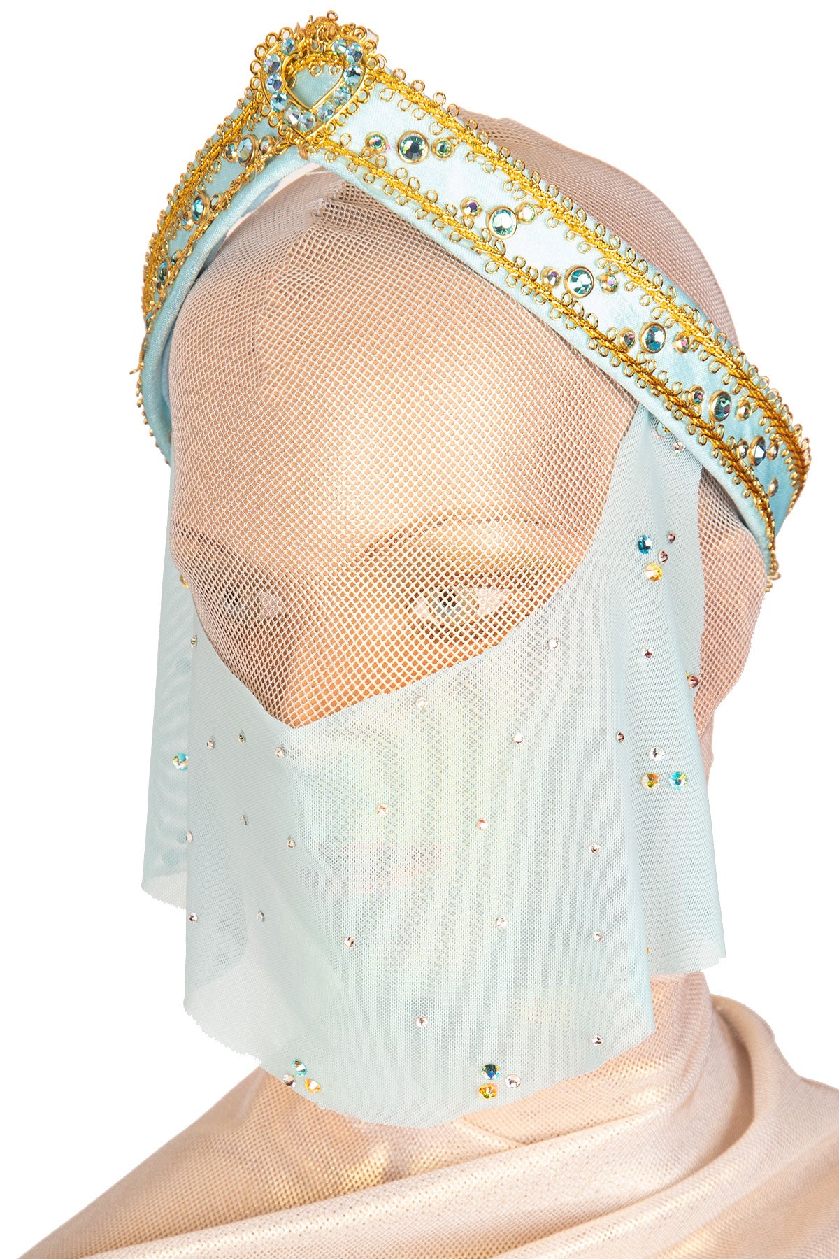 Elegant Jasmine Flower Bridal Headpiece with Veil - Perfect for Weddings, Prom, and Special Occasions