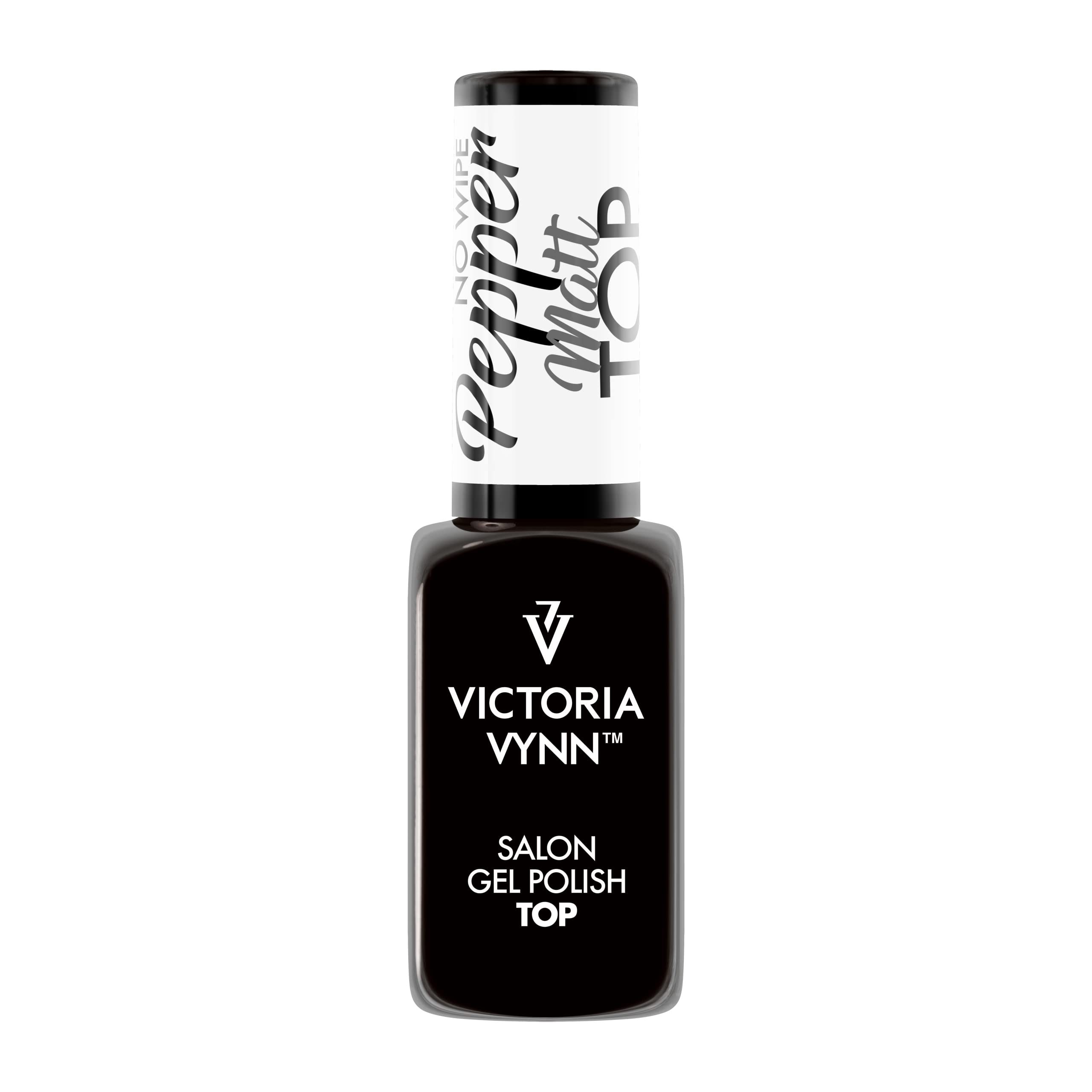 Victoria Vynn GEL POLISH Top Matt Pepper No Wipe UV LED Gel Polish - 8ml Matte Finish for Long-Lasting Nails | Perfect for Salon & Home Manicures