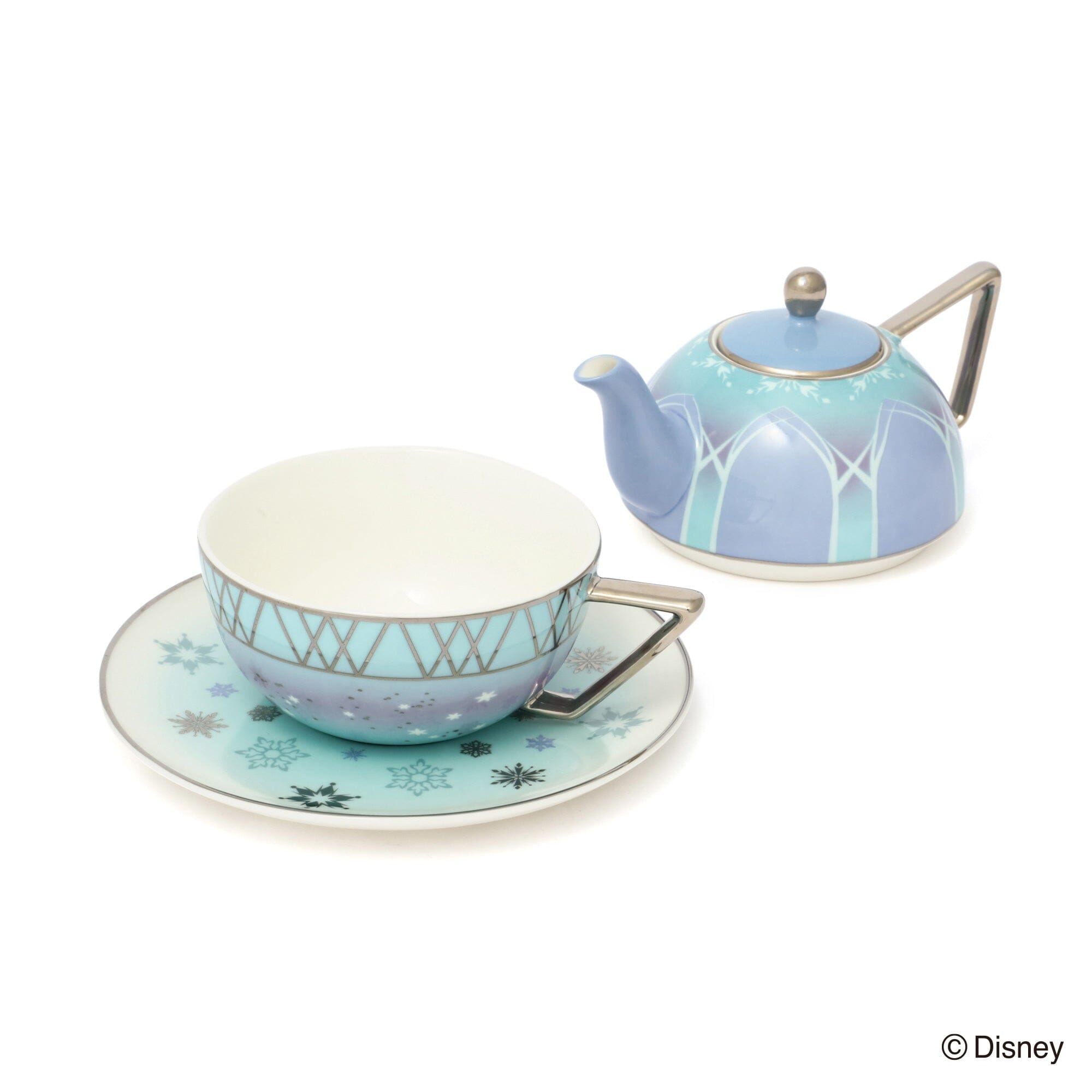 Disney Frozen Magic of Chemistry Tea Set for One - Perfect for Kids' Tea Parties, Birthday Gifts & Disney Collectors
