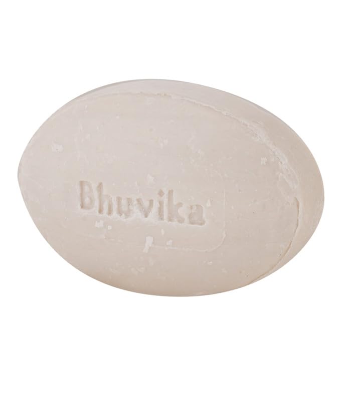 Bhuvika Natural Goat Milk Soap - 100g for Soft & Glowing Skin | Gentle Cleansing Bar for Dry, Sensitive Skin | Perfect for Daily Face & Body Care