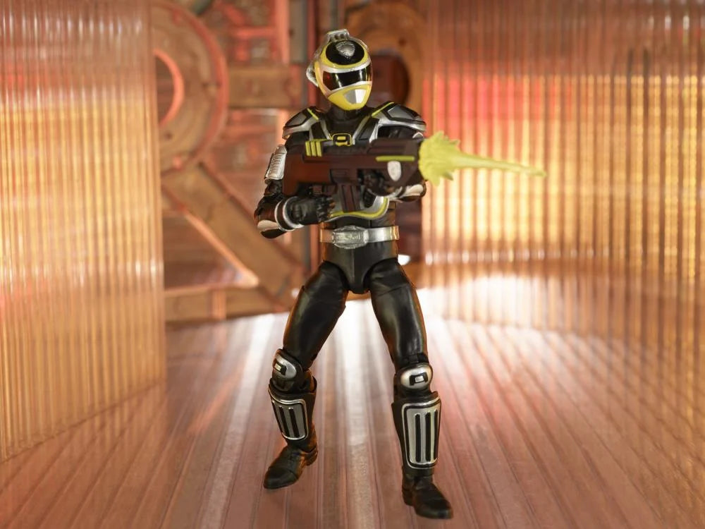 Power Rangers S.P.D. Lightning Collection A Squad Yellow Ranger Action Figure - Collectible Toy for Kids & Adults - Perfect for Display, Play & Gifts