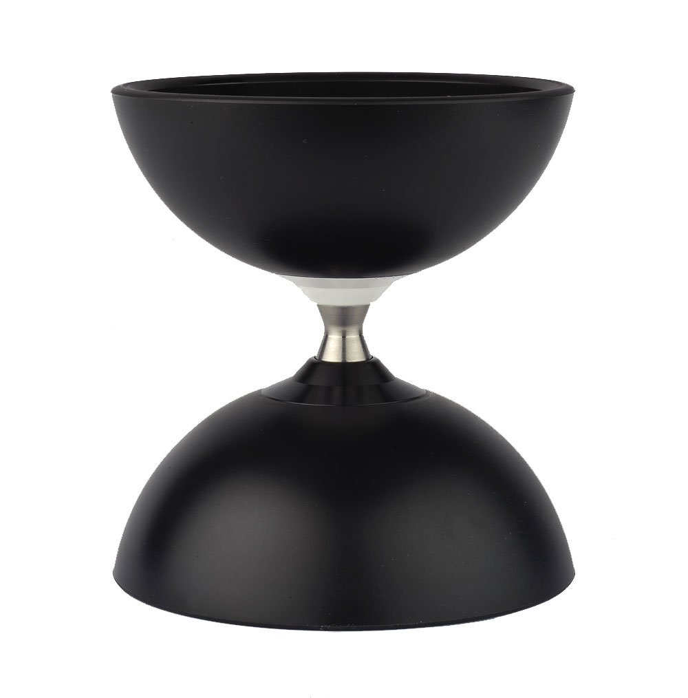 Henry's Diabolo Vision Free - Premium Black Juggling Diabolo for Beginners & Professionals | Perfect for Circus Performances, Street Shows & Skill Practice
