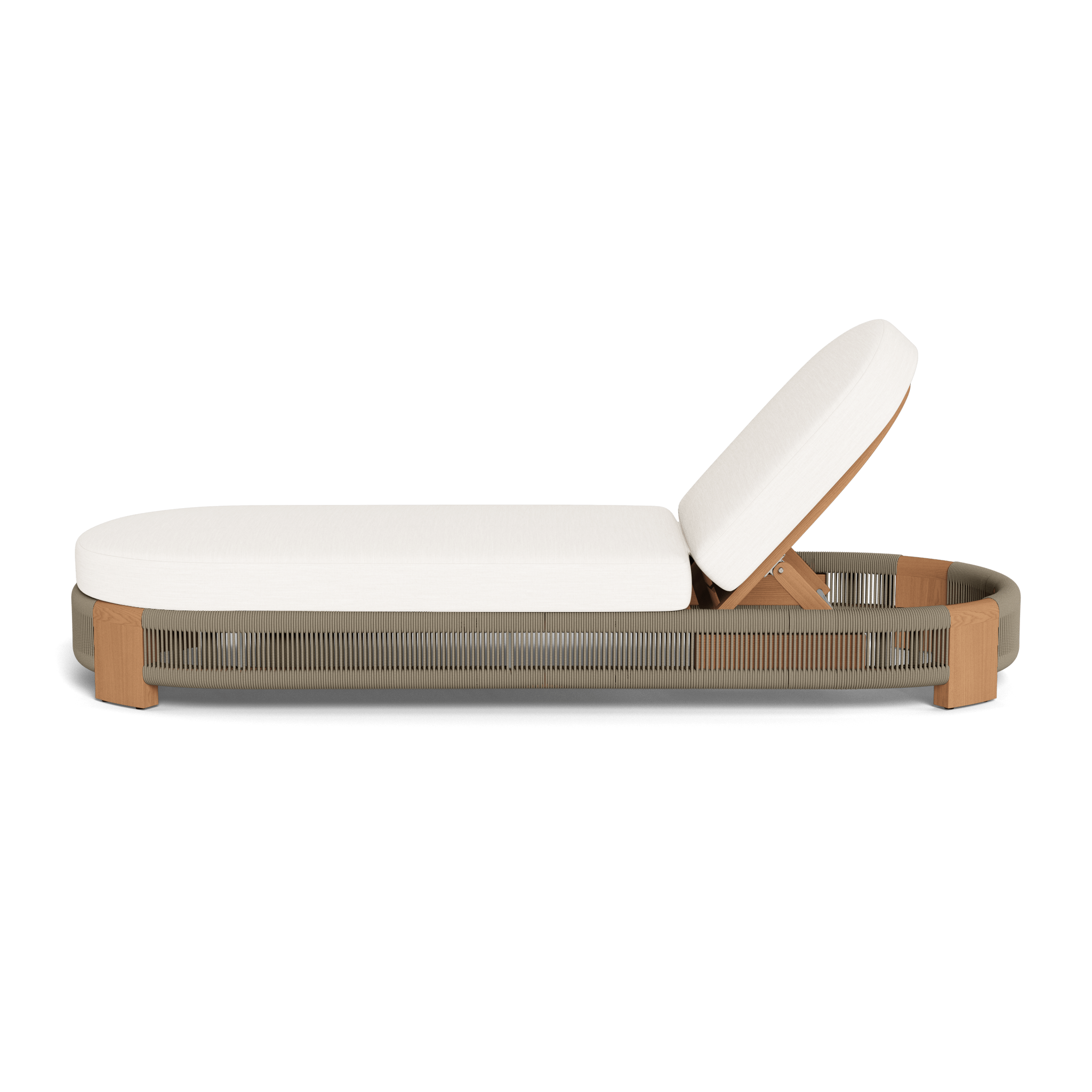 Premium Teak Wood Sun Lounge Chair for Outdoor Relaxation - Perfect for Poolside, Patio, Beach, and Garden Use
