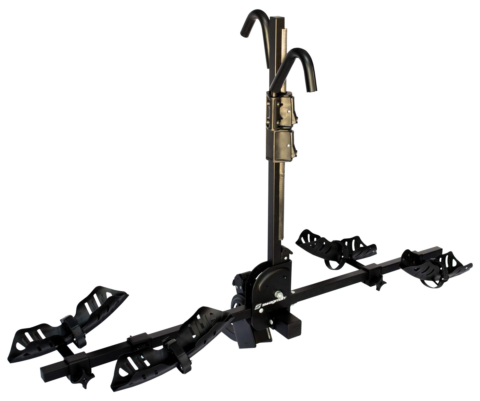 Swagman CHINOOK Hitch Mount Bike Rack - 2 Bike Carrier for SUVs, Trucks & RVs - Heavy Duty & Secure Bicycle Transport for Road Trips, Camping & Outdoor Adventures