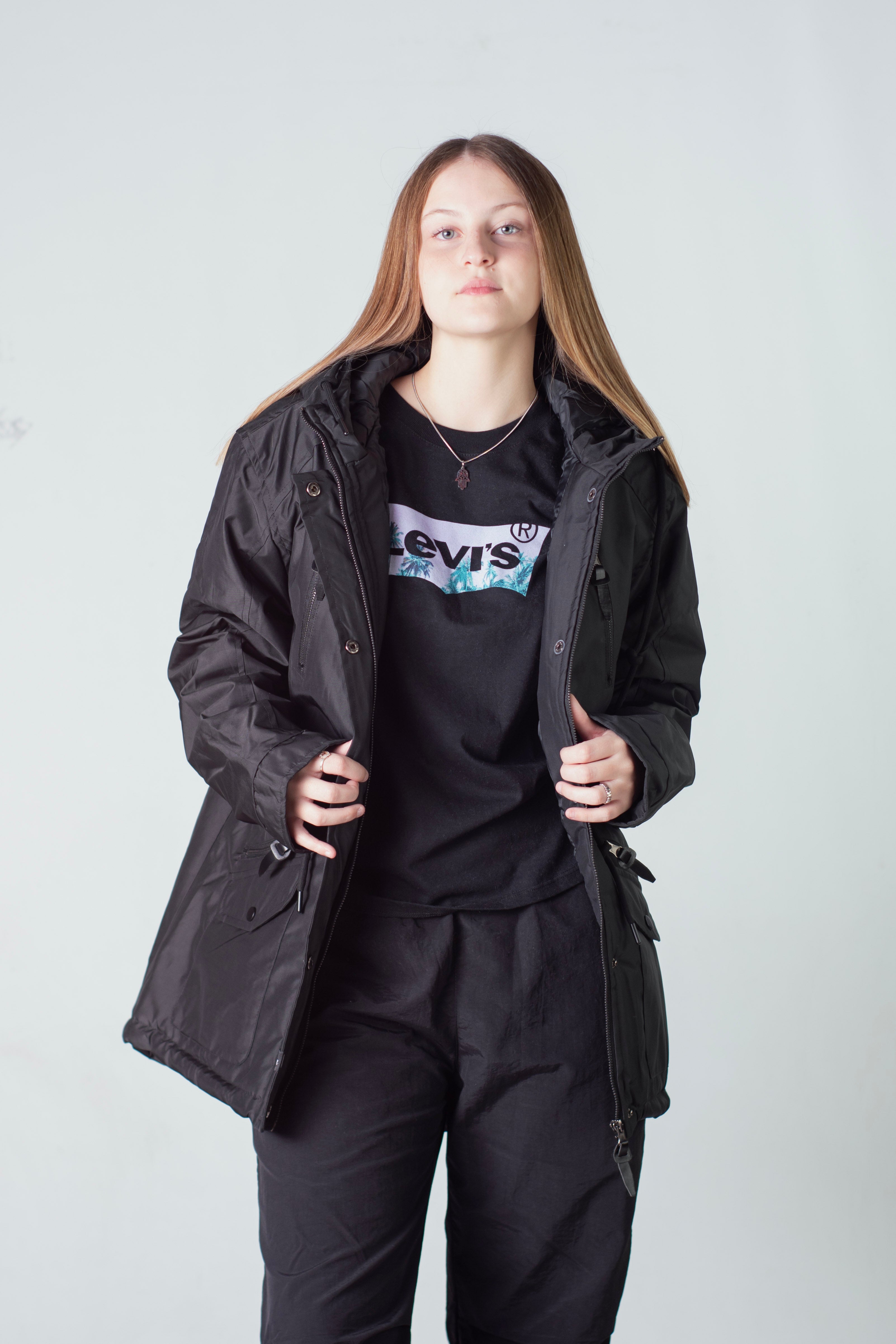 Women's OCN Parka Jacket - Waterproof Winter Coat with Hood, Warm Puffer Jacket for Outdoor Activities, Hiking, and Snow Sports