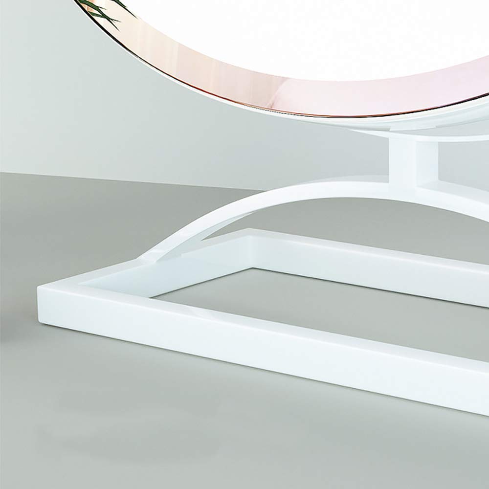 Modern LED Makeup Mirror with Light - Adjustable Desktop Vanity Mirror with Charging Port, 10X Magnification (Gold, White, Black, Rose Gold) 30x39cm, 40x49.2cm, 50x60cm - Perfect for Home Beauty Routine, Professional Makeup Application & Dressing Table Decor