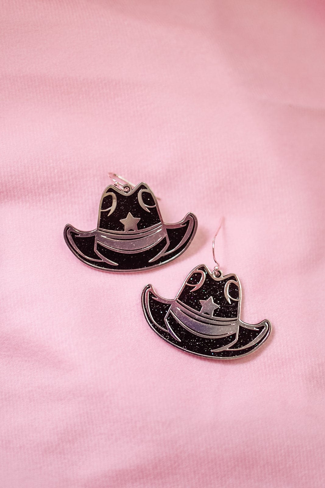 Stylish Black & Silver Western Earrings for Women - Boho Cowgirl Fashion Accessories - Perfect for Parties, Rodeos & Everyday Wear