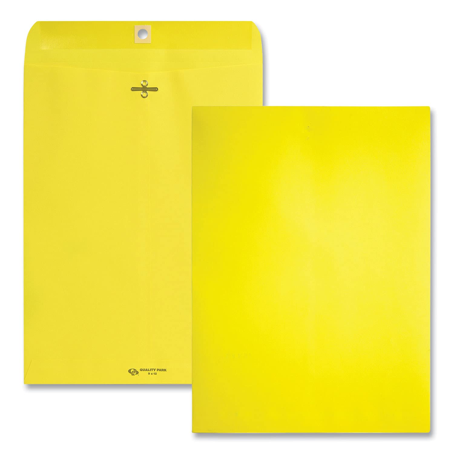 Wholesale CASE of 20 - Quality Park Brightly Colored 9x12 Clasp Envelopes - 9