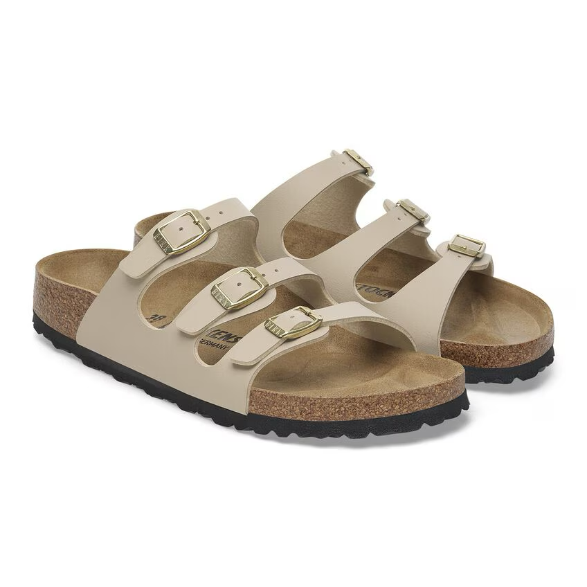 Birkenstock Florida Sandcastle Women's Comfort Sandals - Soft Footbed Arch Support for Walking, Travel & Beach Wear