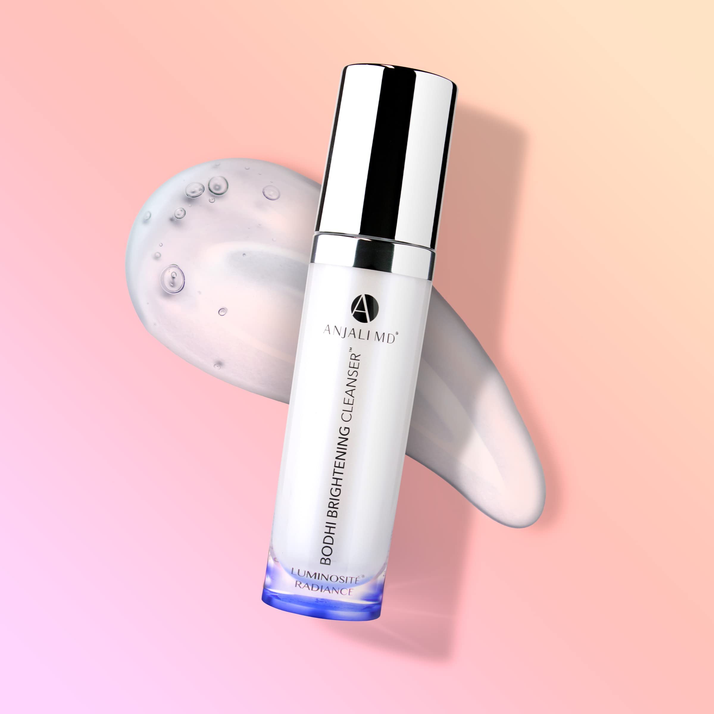 Bodhi Cleanser | Brightening Foaming Gel Face Wash for Glowing Skin - Reduces Dark Spots & Hydrates - Best for Morning & Night Skincare Routine