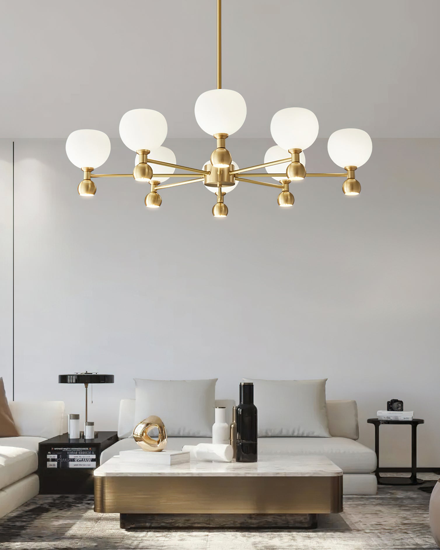 Avila Chandelier - Elegant Crystal Ceiling Light Fixture for Dining Room & Living Room Decor | Perfect for Home, Wedding, and Luxury Interior Lighting