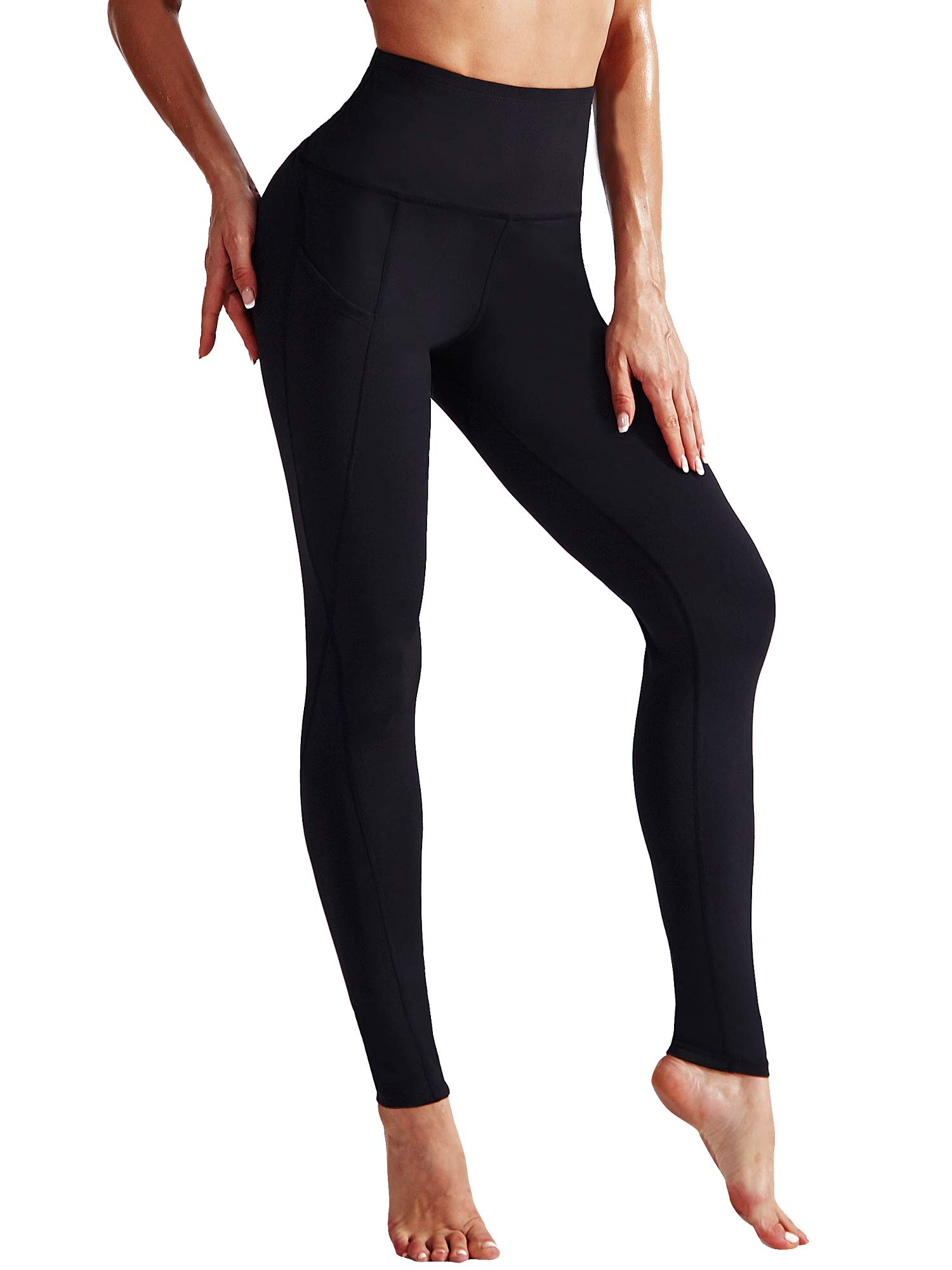 NELEUS High Waist Yoga Running Workout Leggings with Pockets - Women's Tummy Control Athletic Pants for Gym, Jogging & Daily Wear