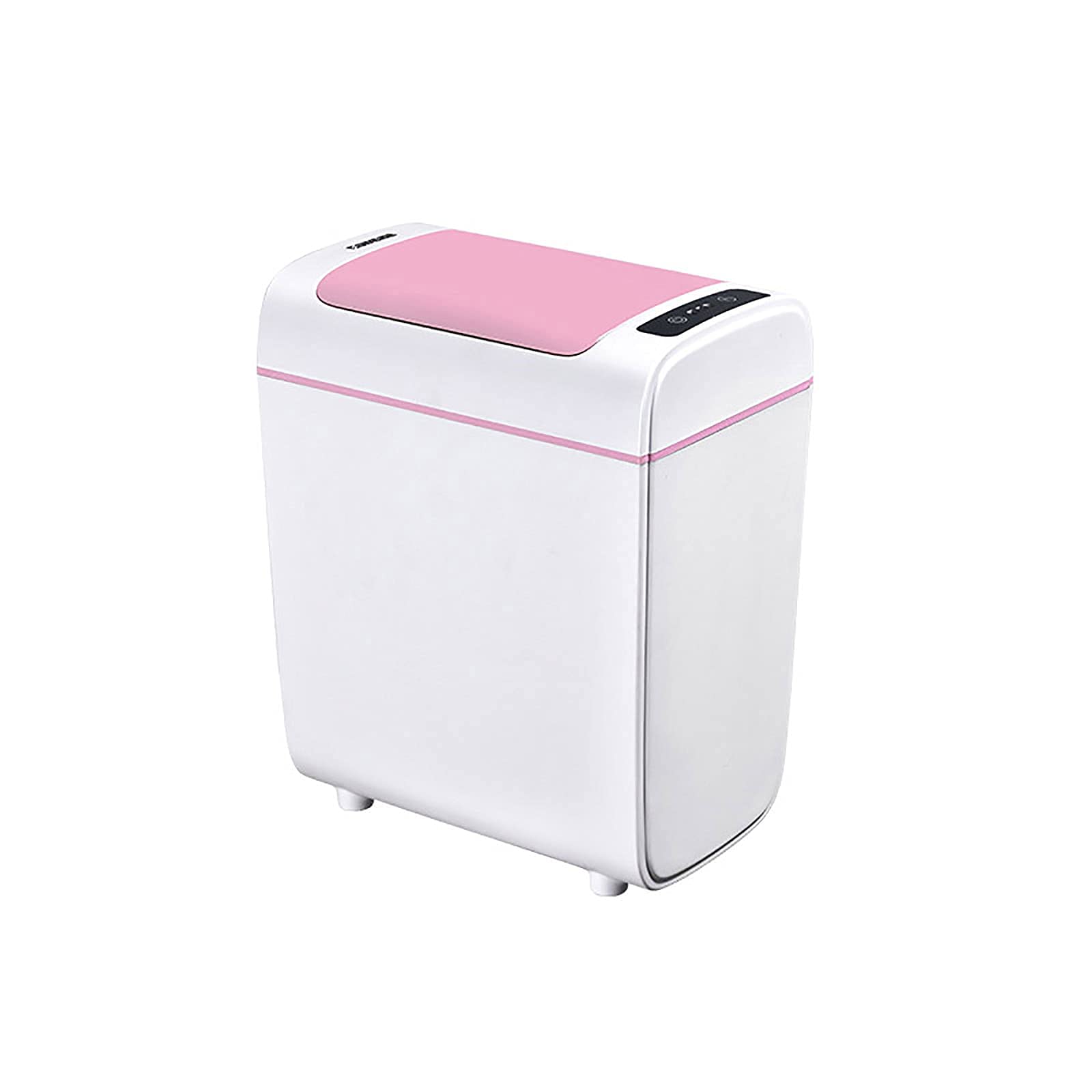 10L Automatic Touchless Smart Trash Can with USB Charging - Motion Sensor Kitchen Waste Bin for Living Room, Bedroom, Office | Durable Pink Dustbin for Hands-Free Hygiene & Convenience