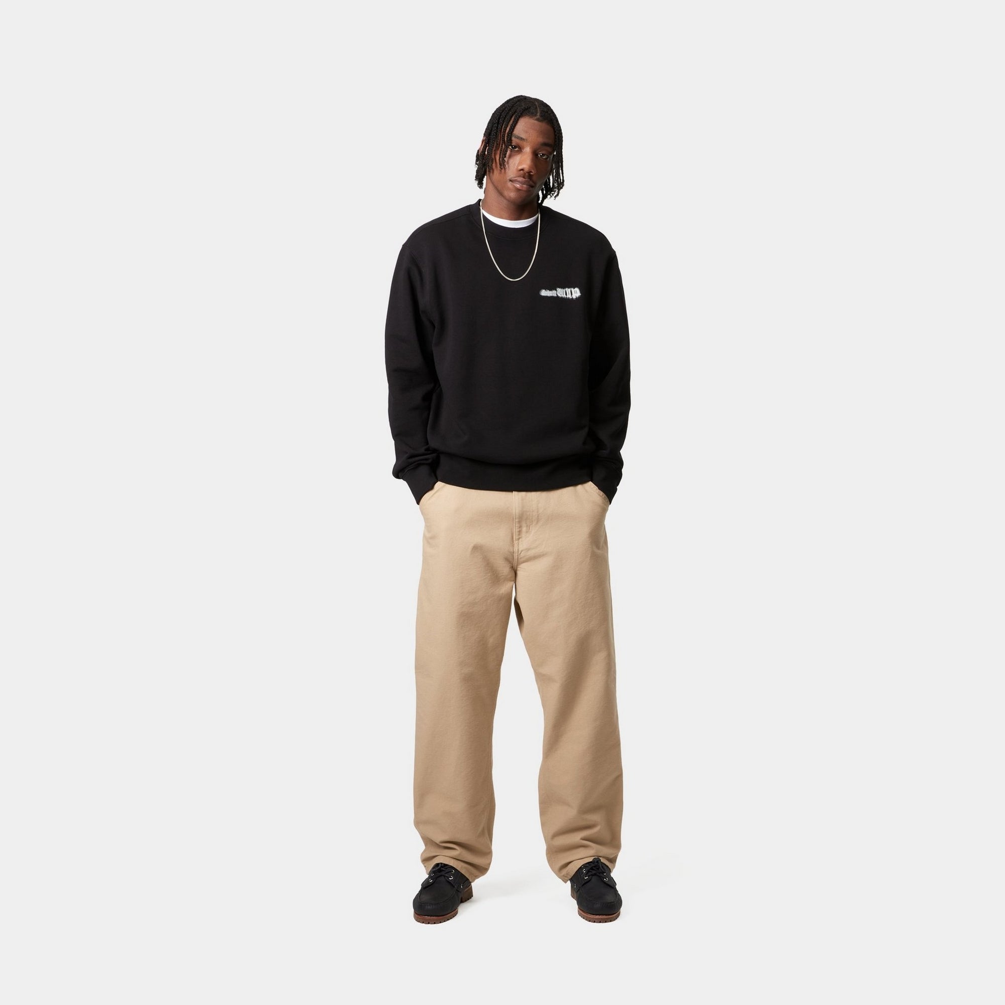 Dusty Hamilton Brown Single Knee Pants - Durable Work Pants for Construction, Landscaping & Outdoor Activities