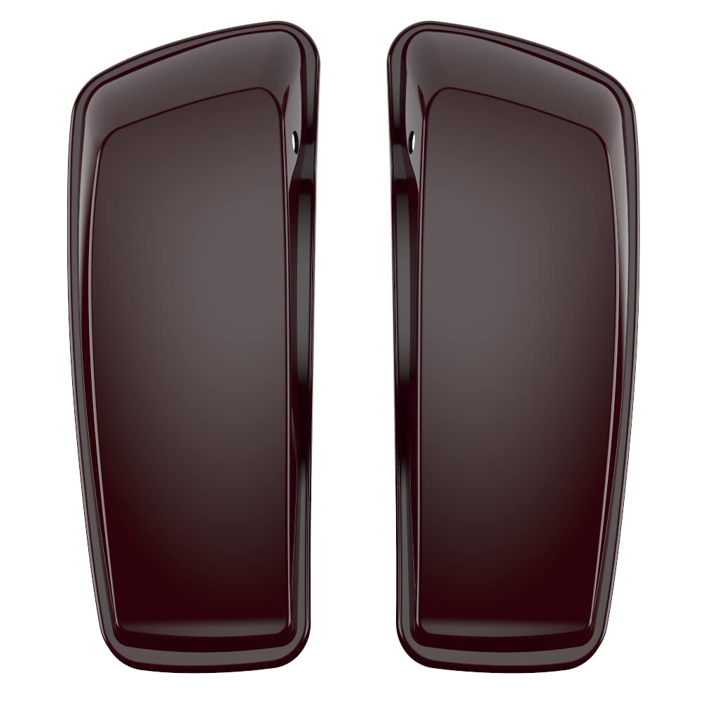 Advanblack Motorcycle Saddlebag Lids for Harley-Davidson Touring, Road Glide, Street Glide Special & Road King (2014-2023) - Durable Replacement Covers for Long Rides & Custom Bike Upgrades